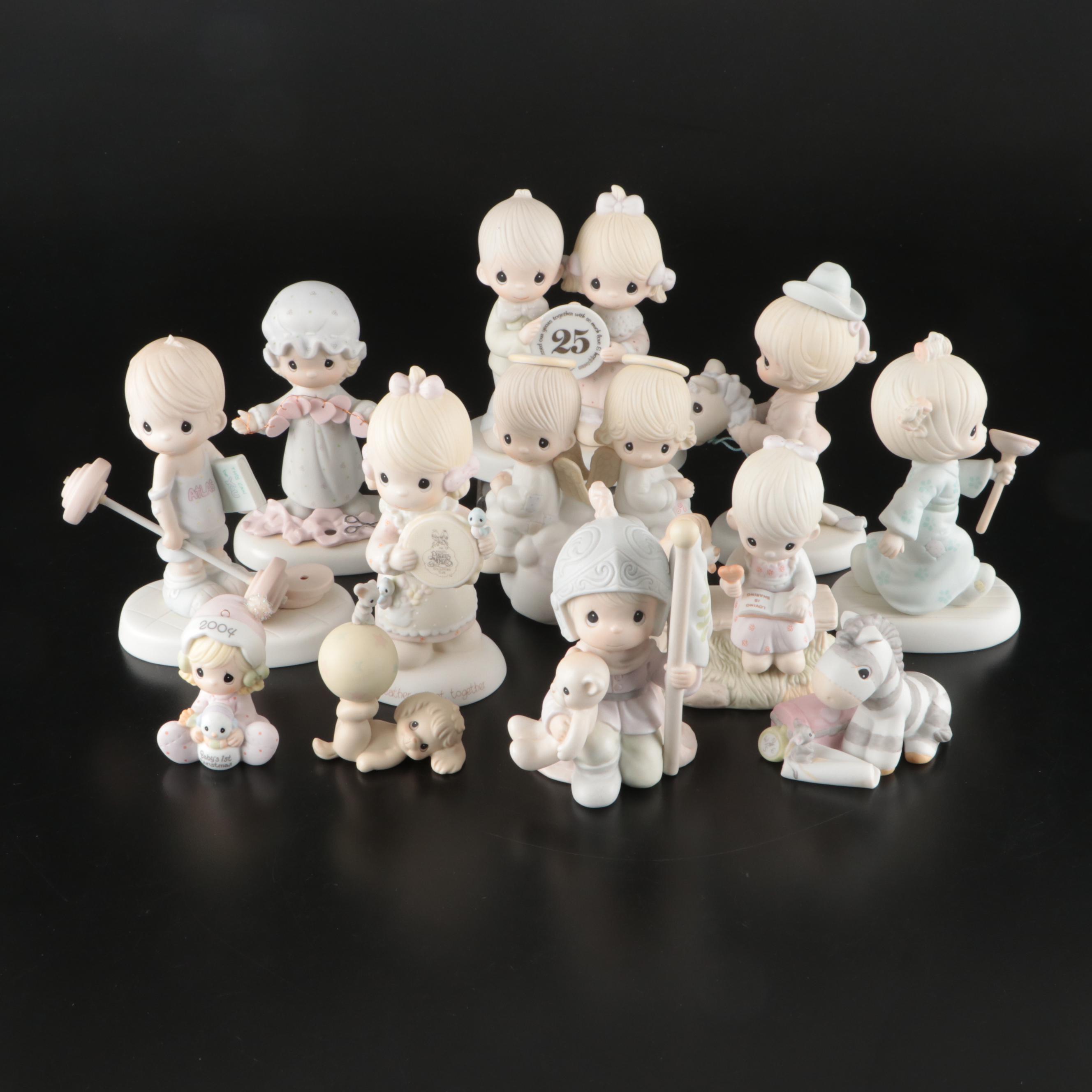Precious Moments "This Land is Our Land" and More Bisque Figurines