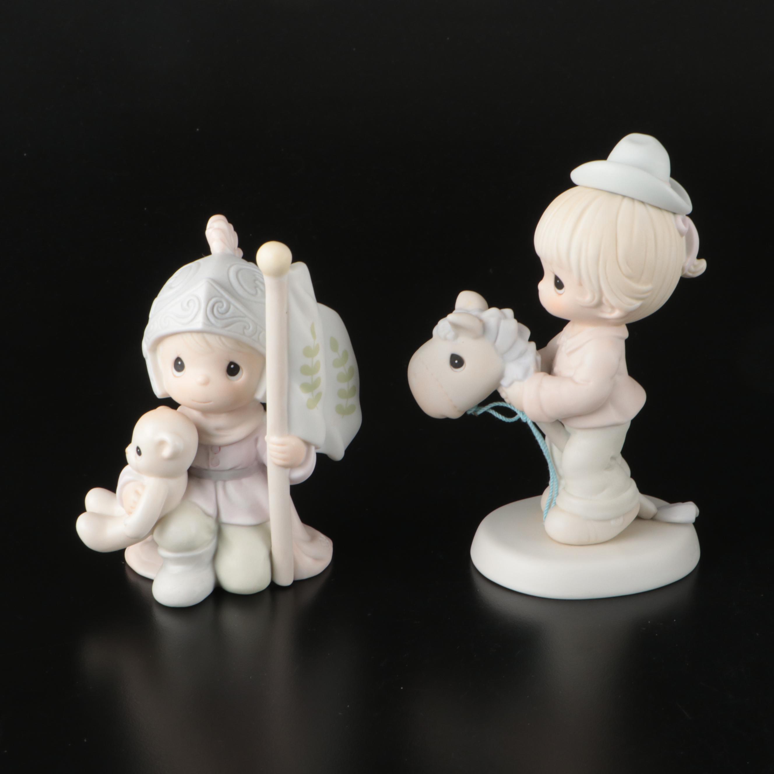 Precious Moments "This Land is Our Land" and More Bisque Figurines
