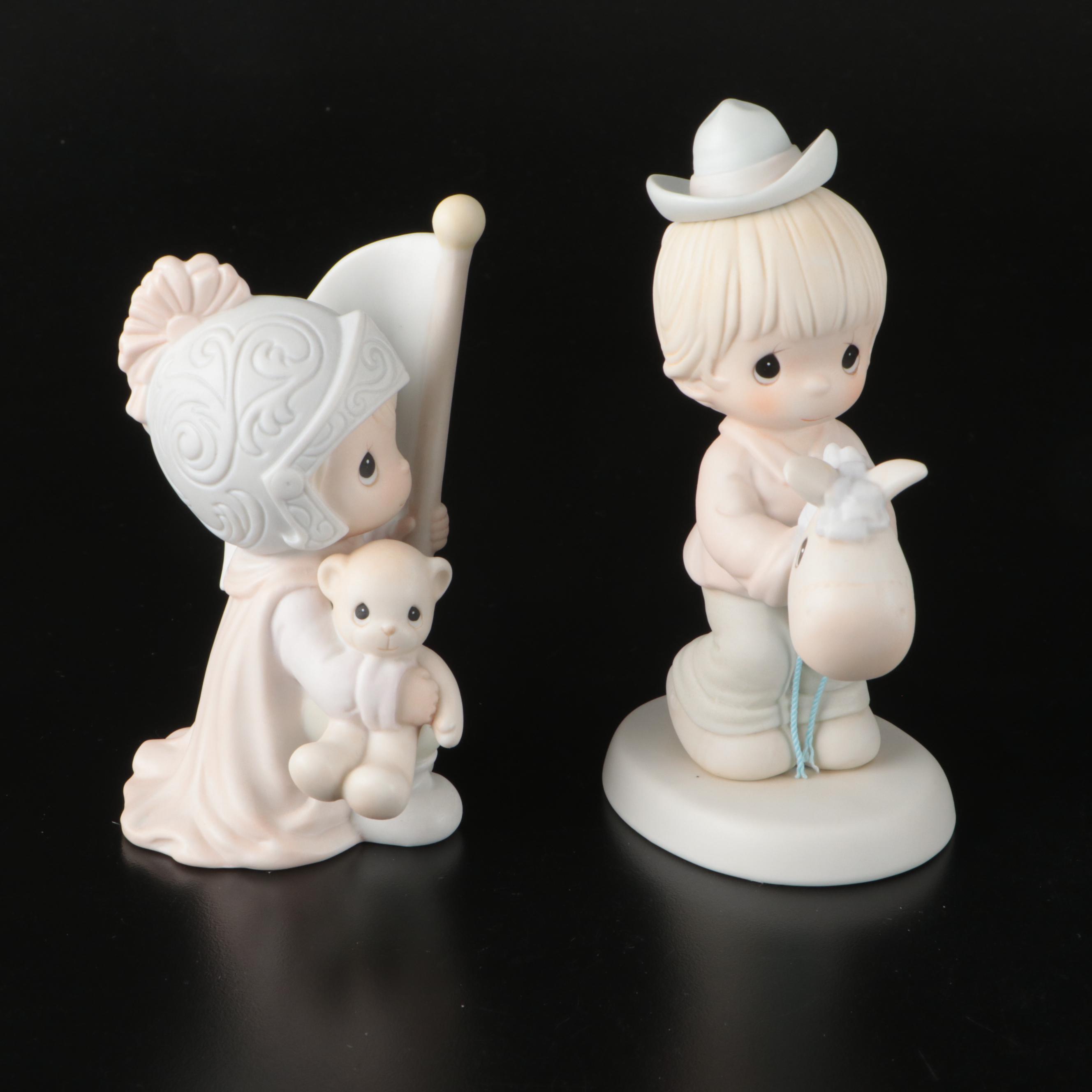 Precious Moments "This Land is Our Land" and More Bisque Figurines