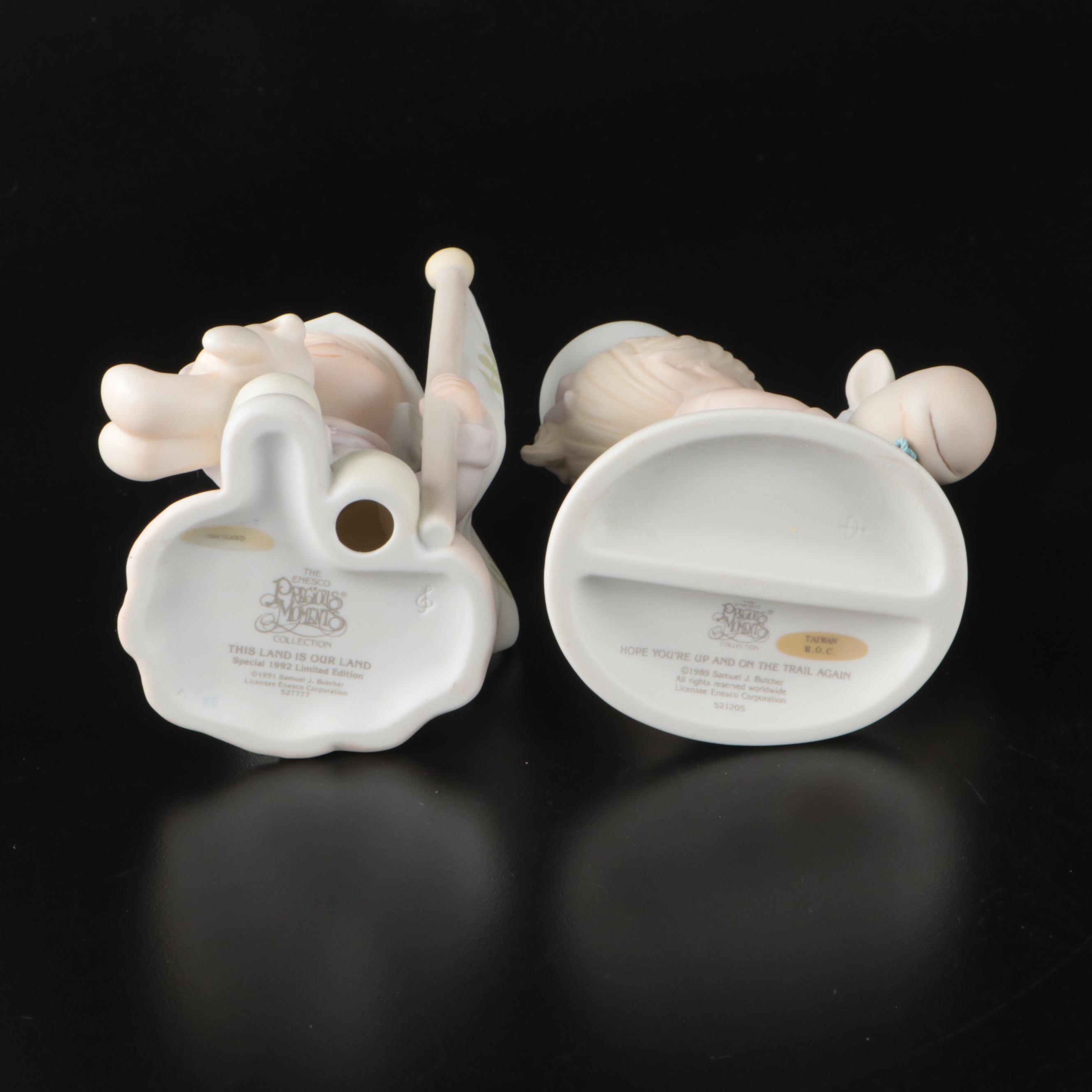 Precious Moments "This Land is Our Land" and More Bisque Figurines