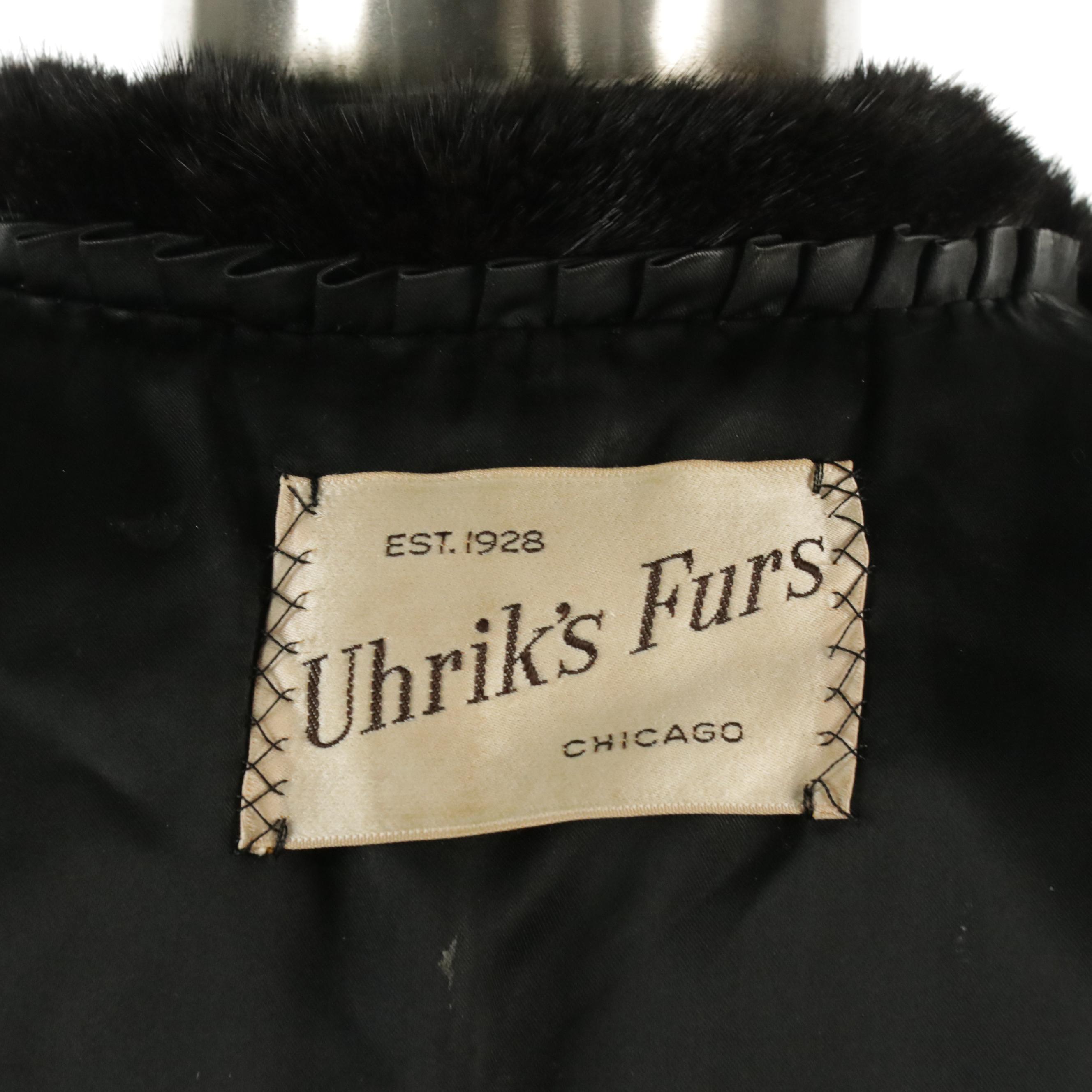 Mink Fur Crop Vest from Uhrik's Furs