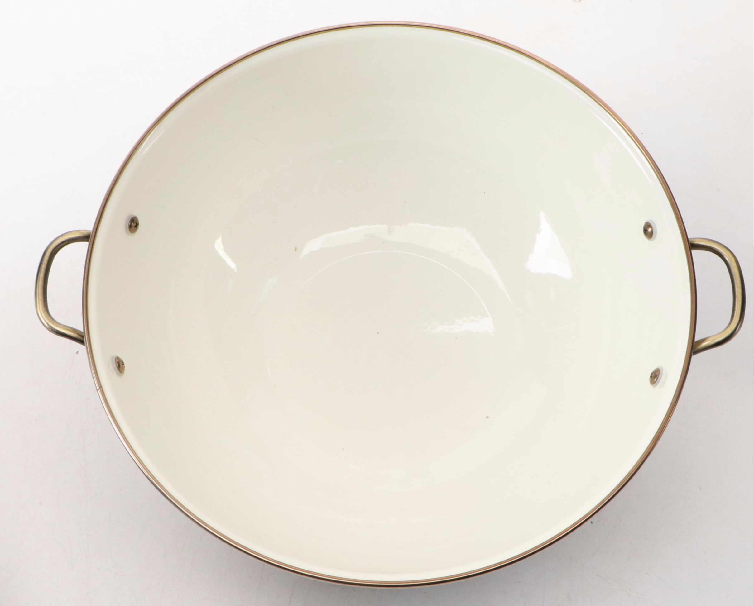 MacKenzie-Childs "Courtly Check" Enamel Everything Bowl