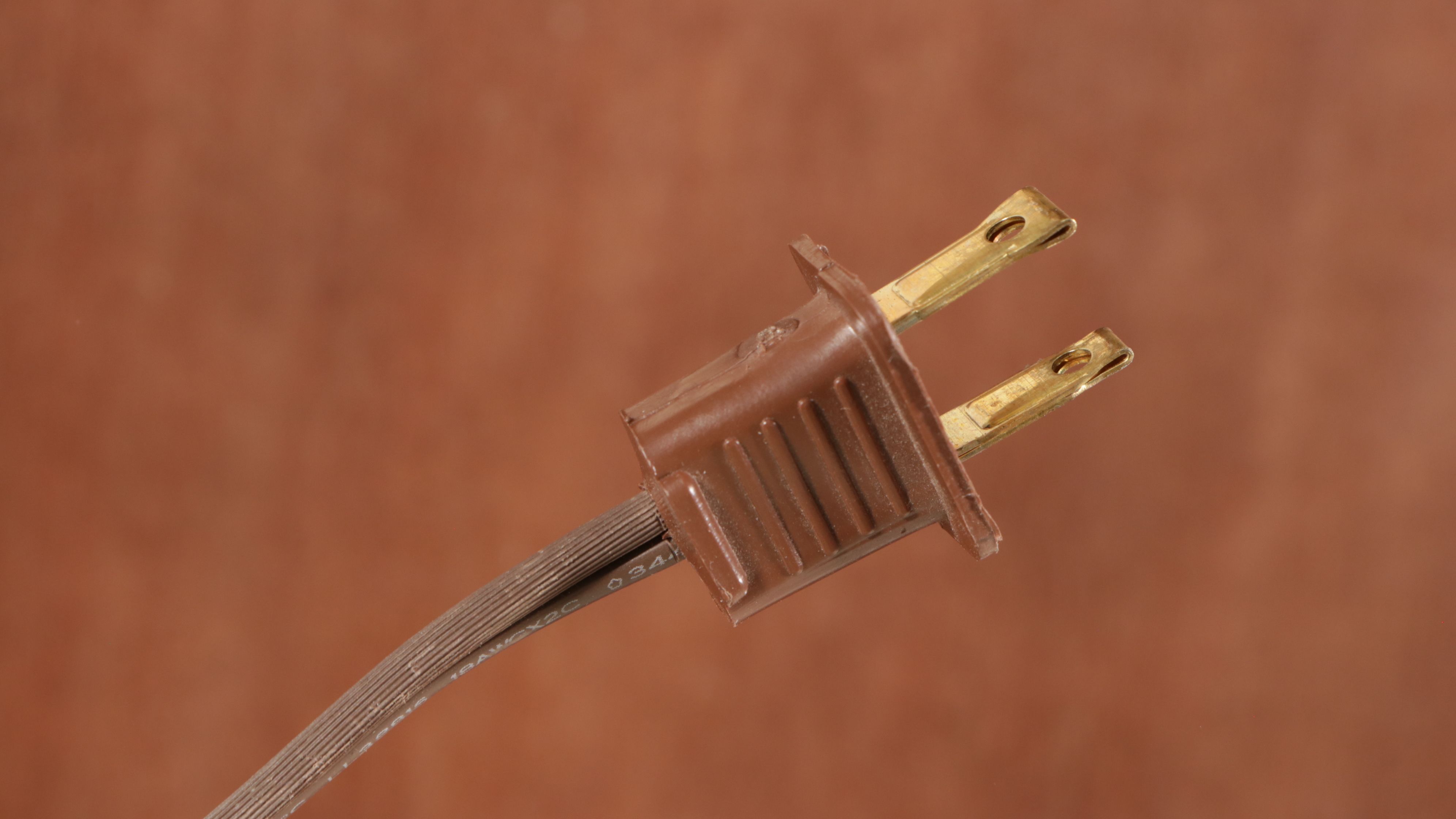 Henredon Campaign Style Oak Finish and Brass Illuminated China Cabinet