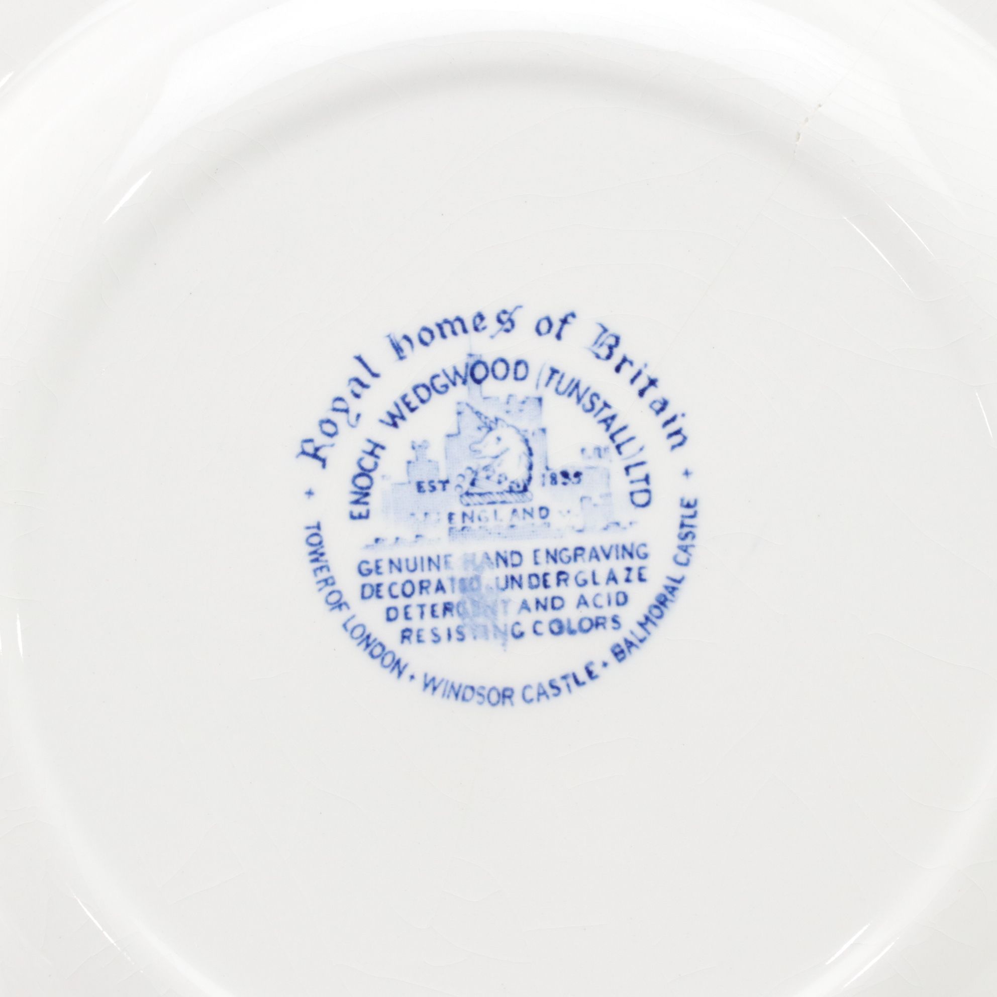 Enoch Wedgwood "Royal Homes of Britain" with Tea for One Set and Other Tableware