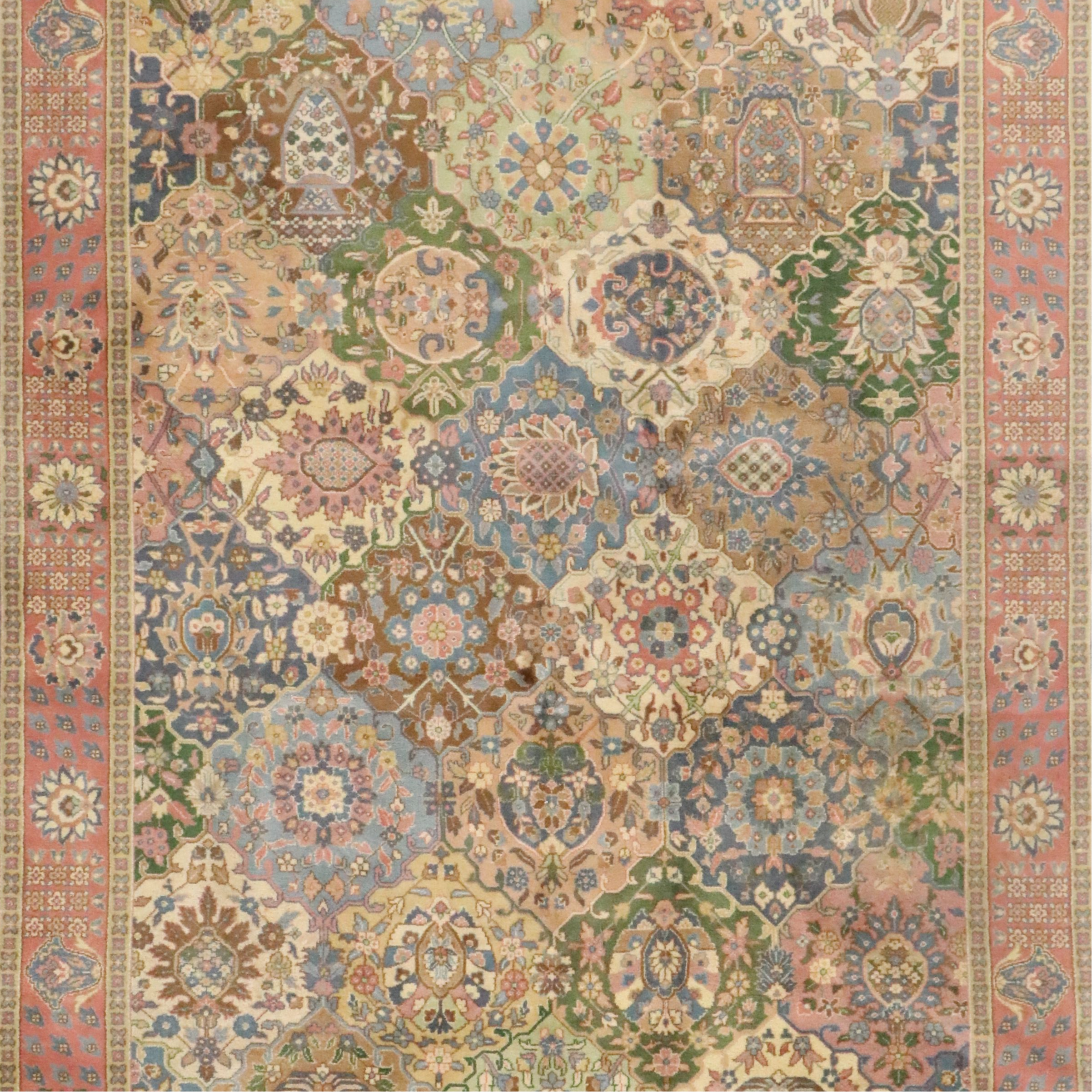 6' x 16'2 Hand-Knotted Pande Cameron of New York Indian Long Rug