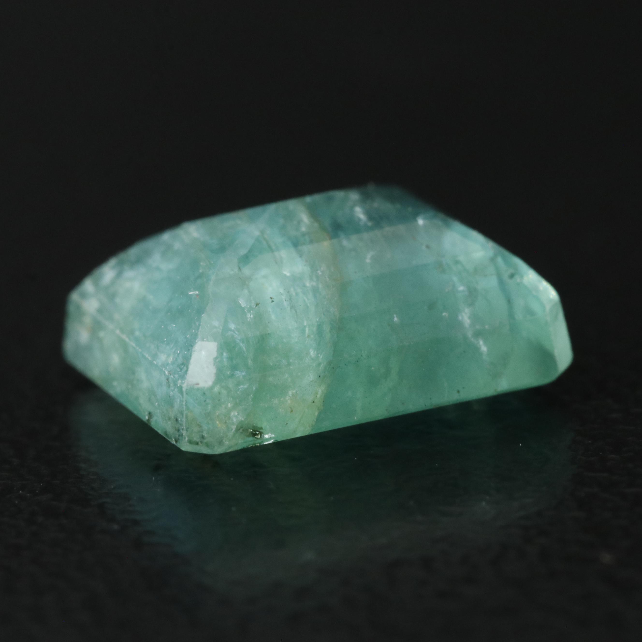 Loose 4.40 CT Emerald