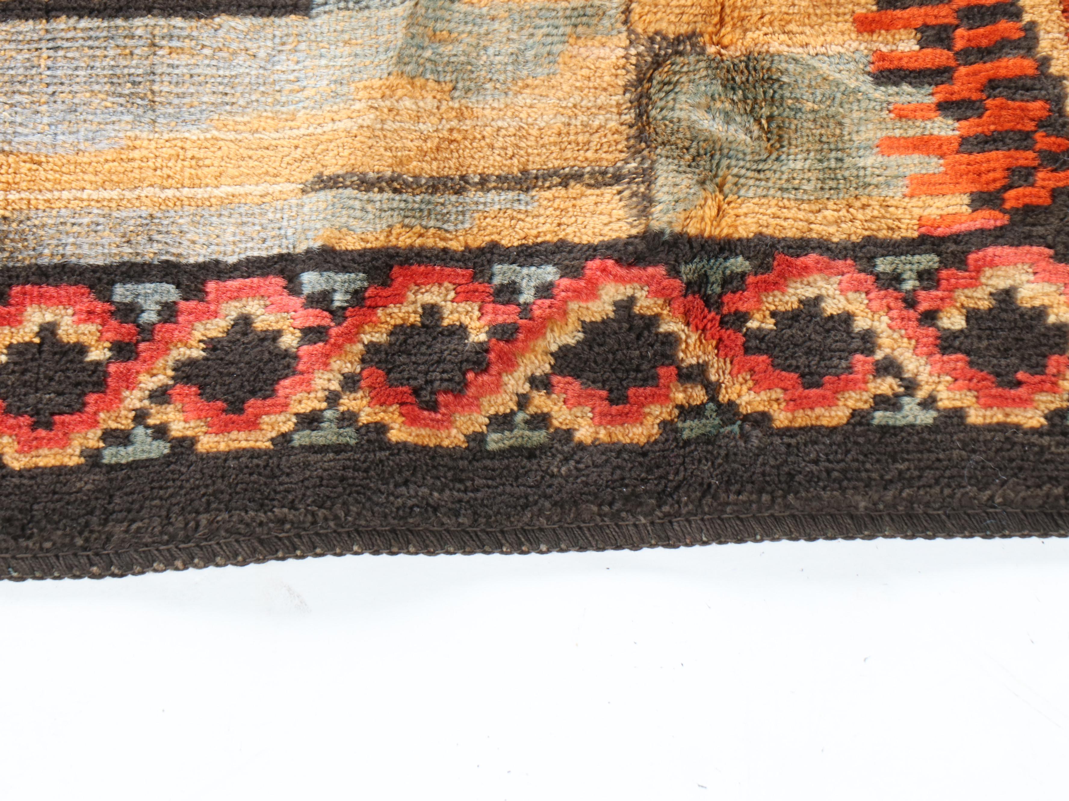 Machine Made Tapestry with Spanish Flamenco Dance Scene