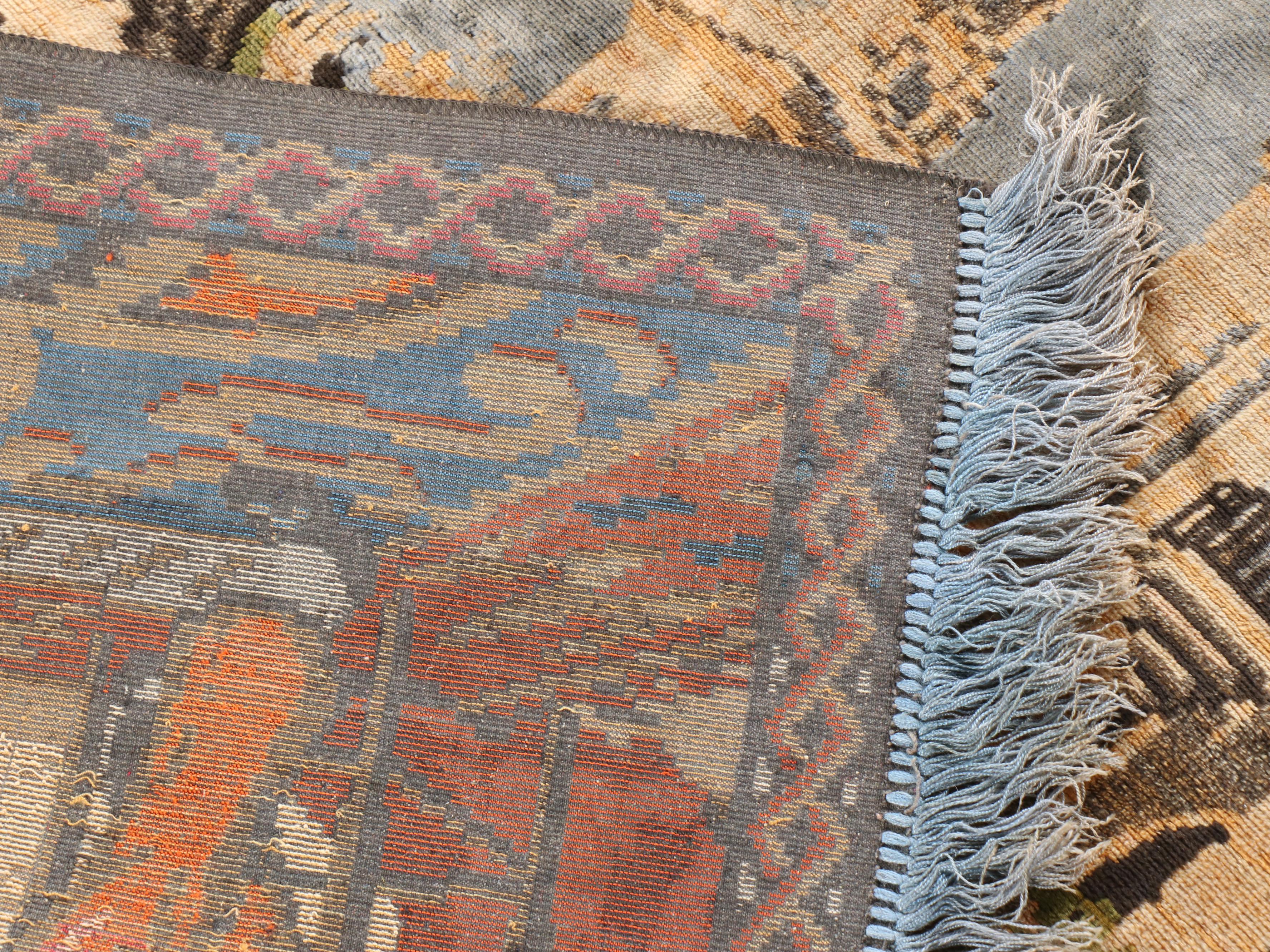 Machine Made Tapestry with Spanish Flamenco Dance Scene
