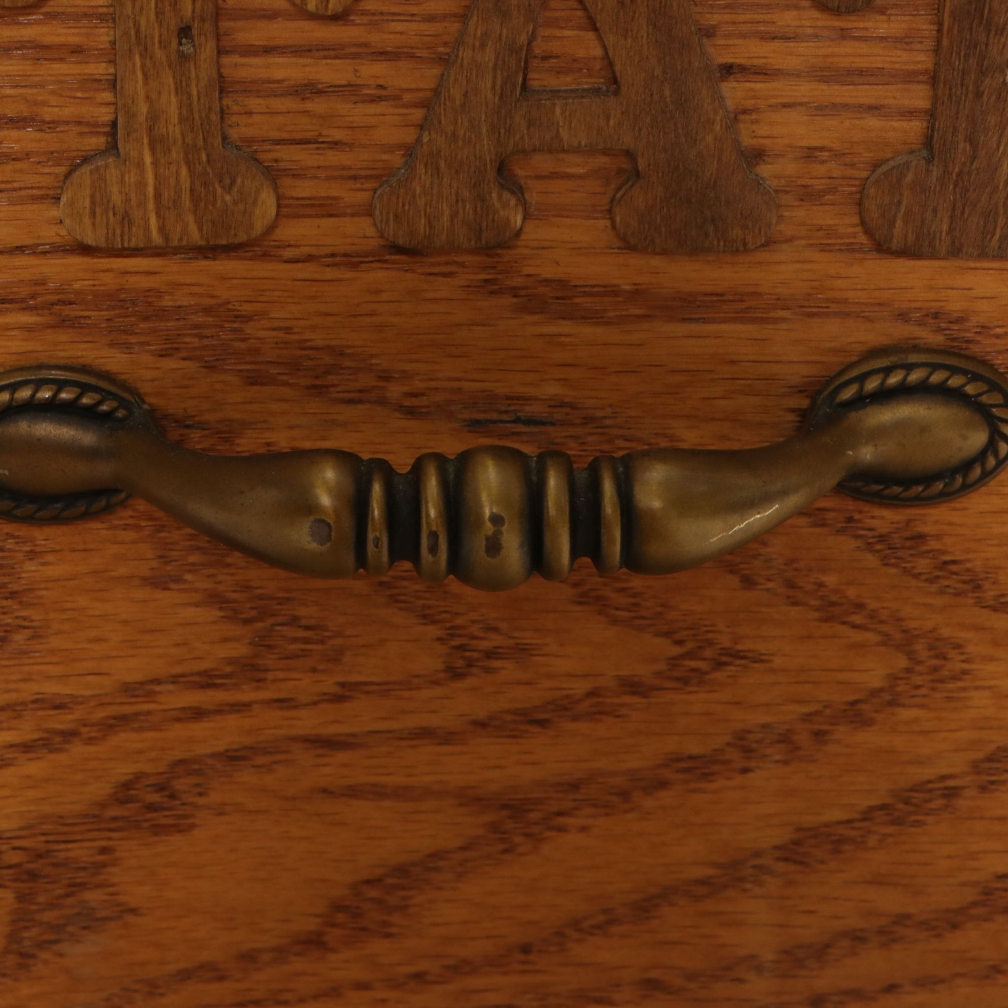 Oak Food Storage Chest of Drawers