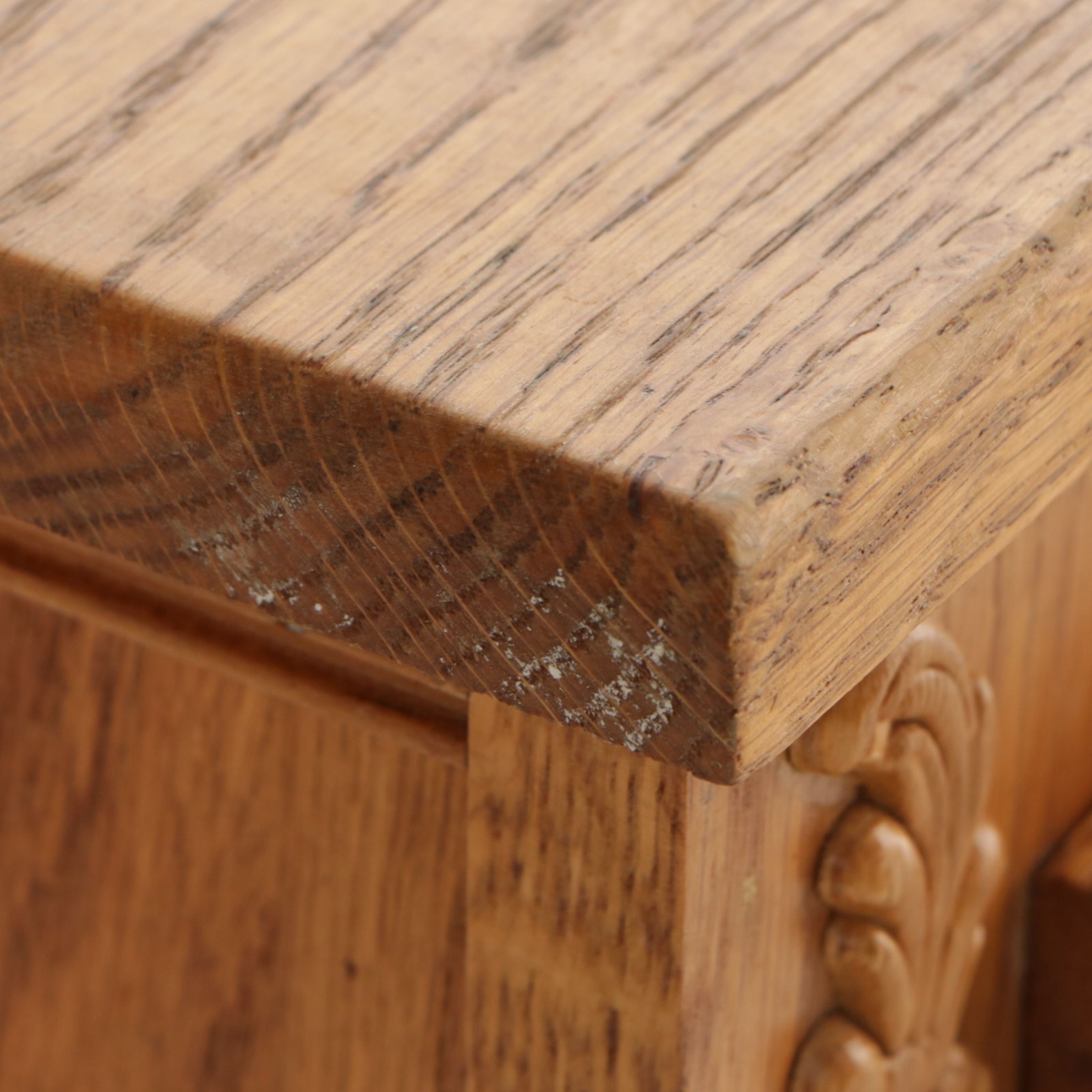 Oak Food Storage Chest of Drawers