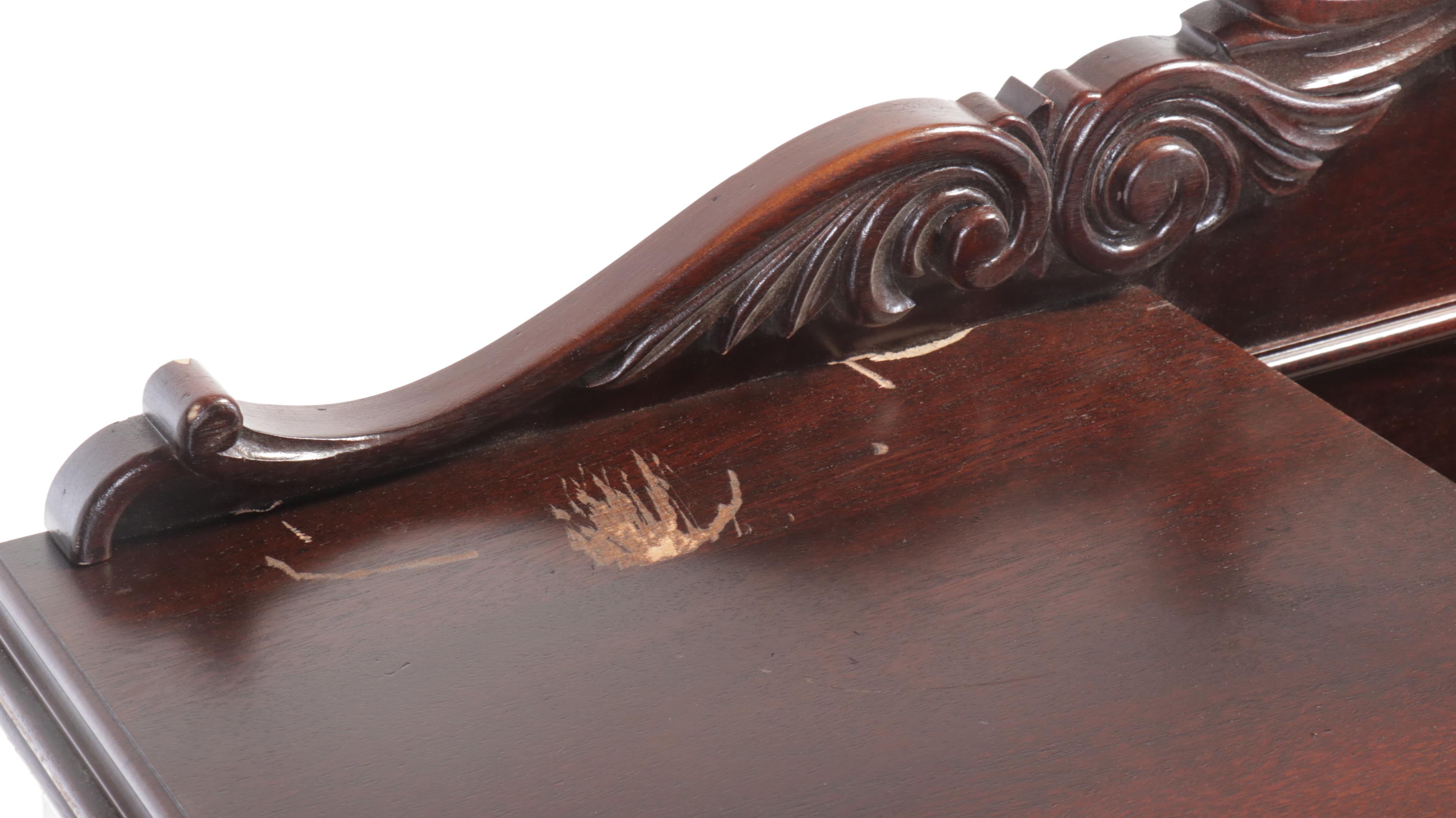 Stanley Furniture Double Pedestal Mahogany Buffet