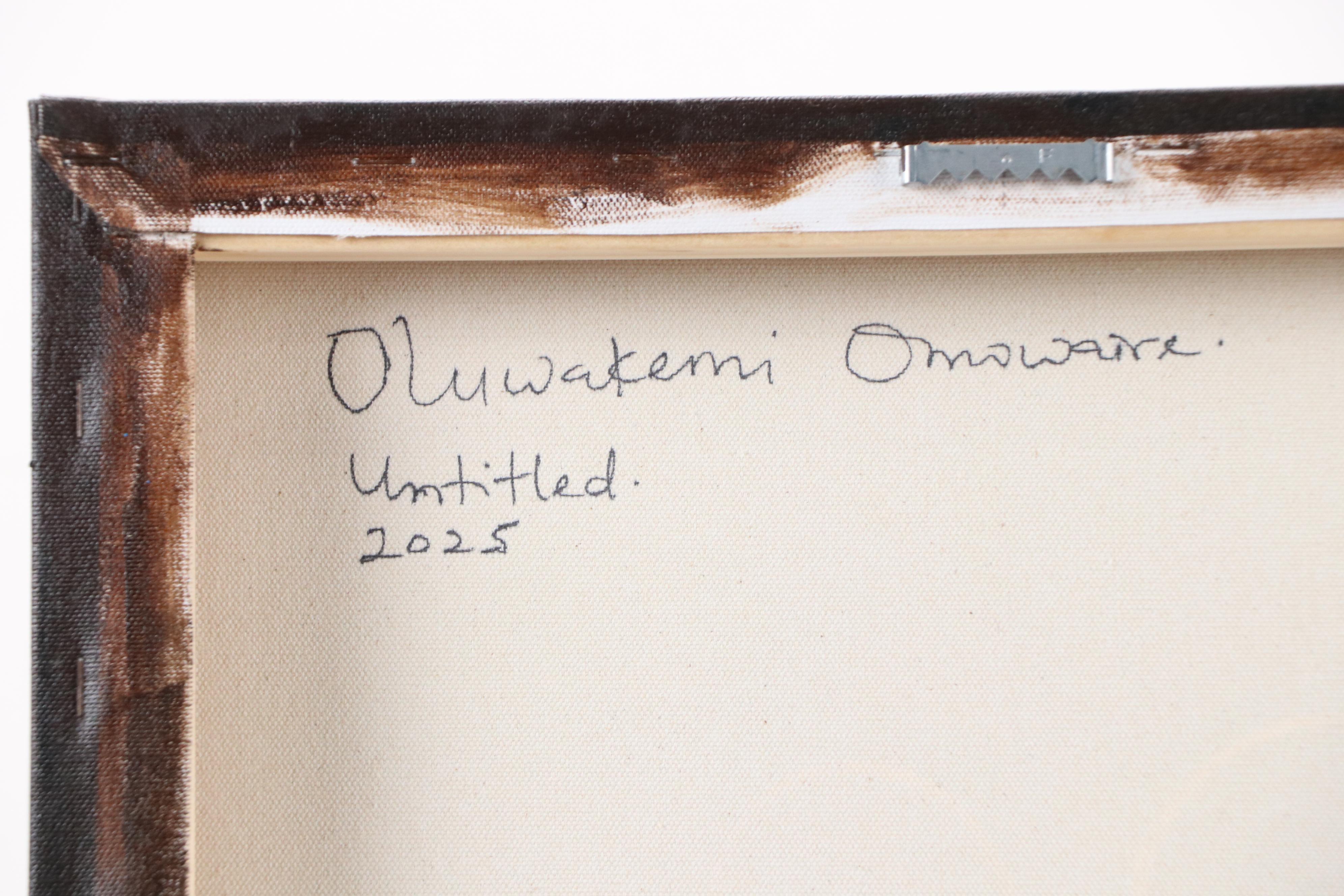 Oluwakemi Omowaire Oil Portrait Painting of Woman in Glasses, 2025