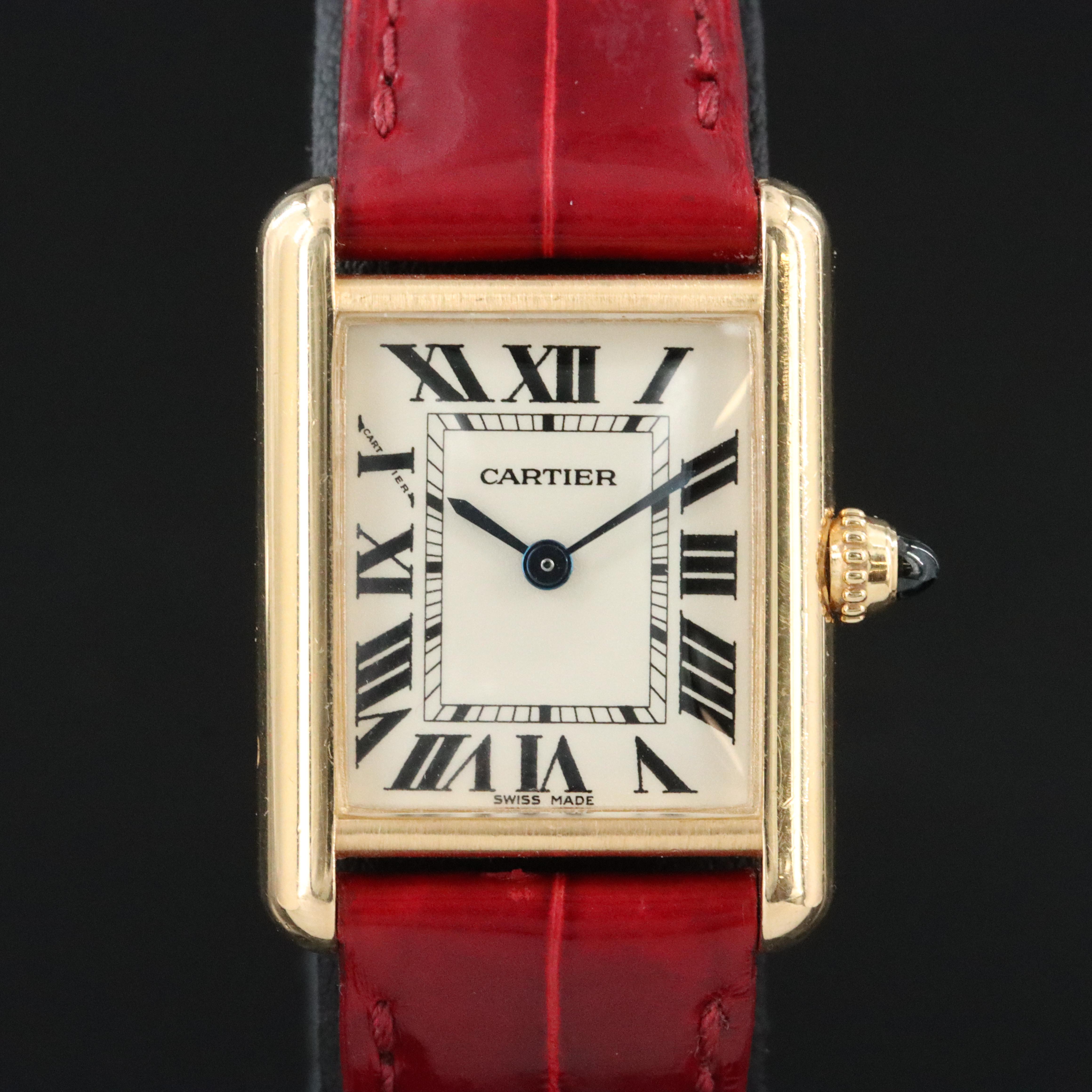 Cartier Tank Louis Cartier 18K Gold Watch