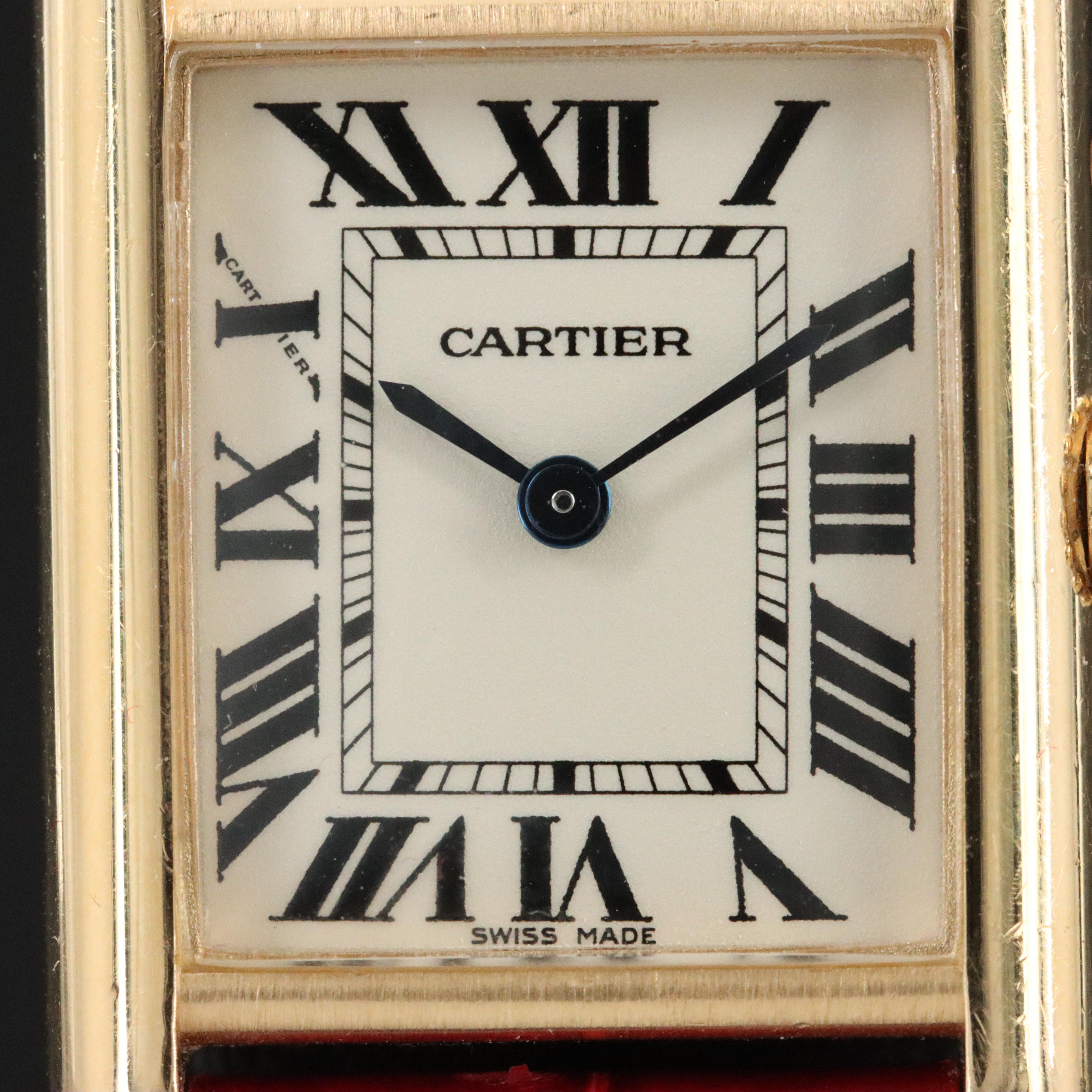 Cartier Tank Louis Cartier 18K Gold Watch