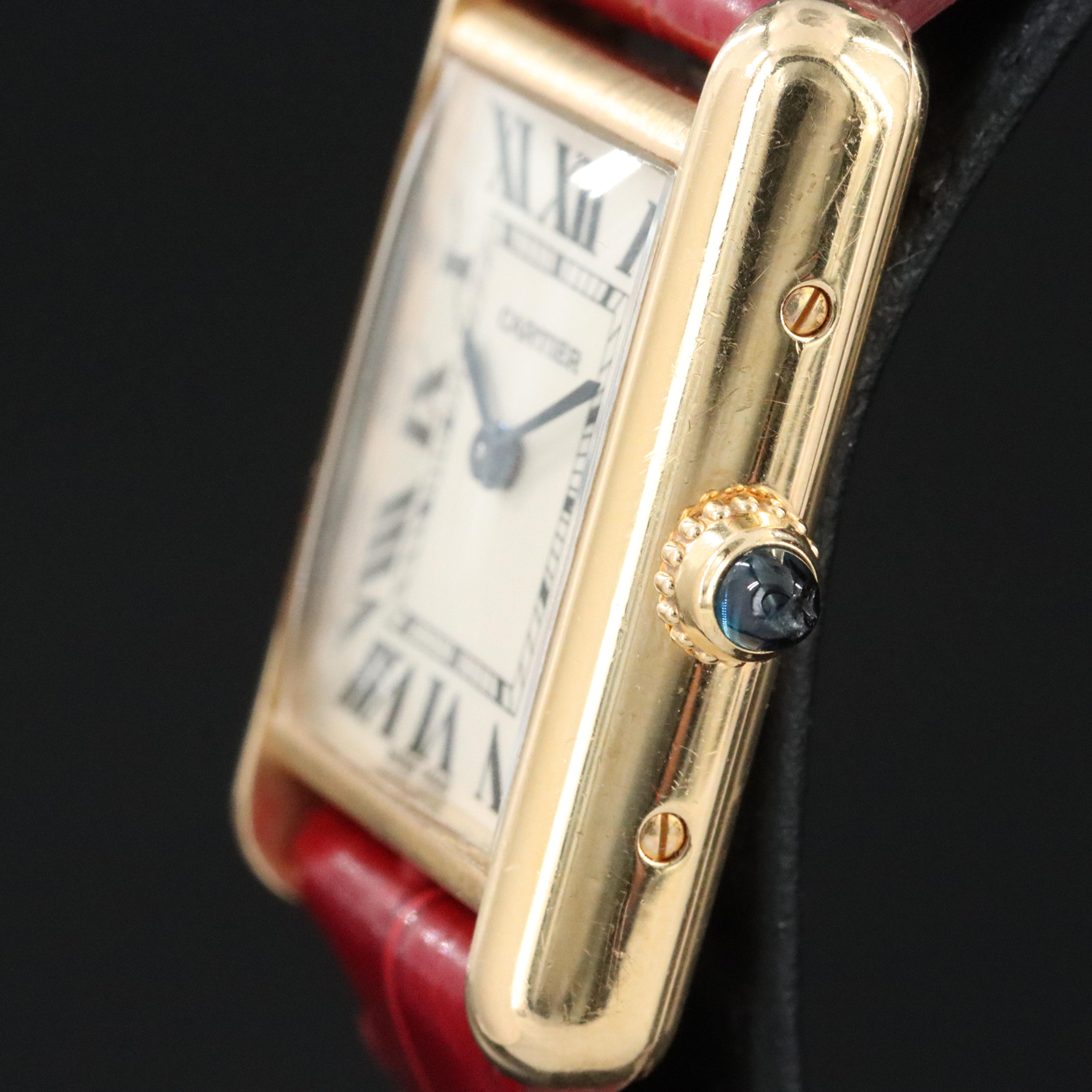 Cartier Tank Louis Cartier 18K Gold Watch
