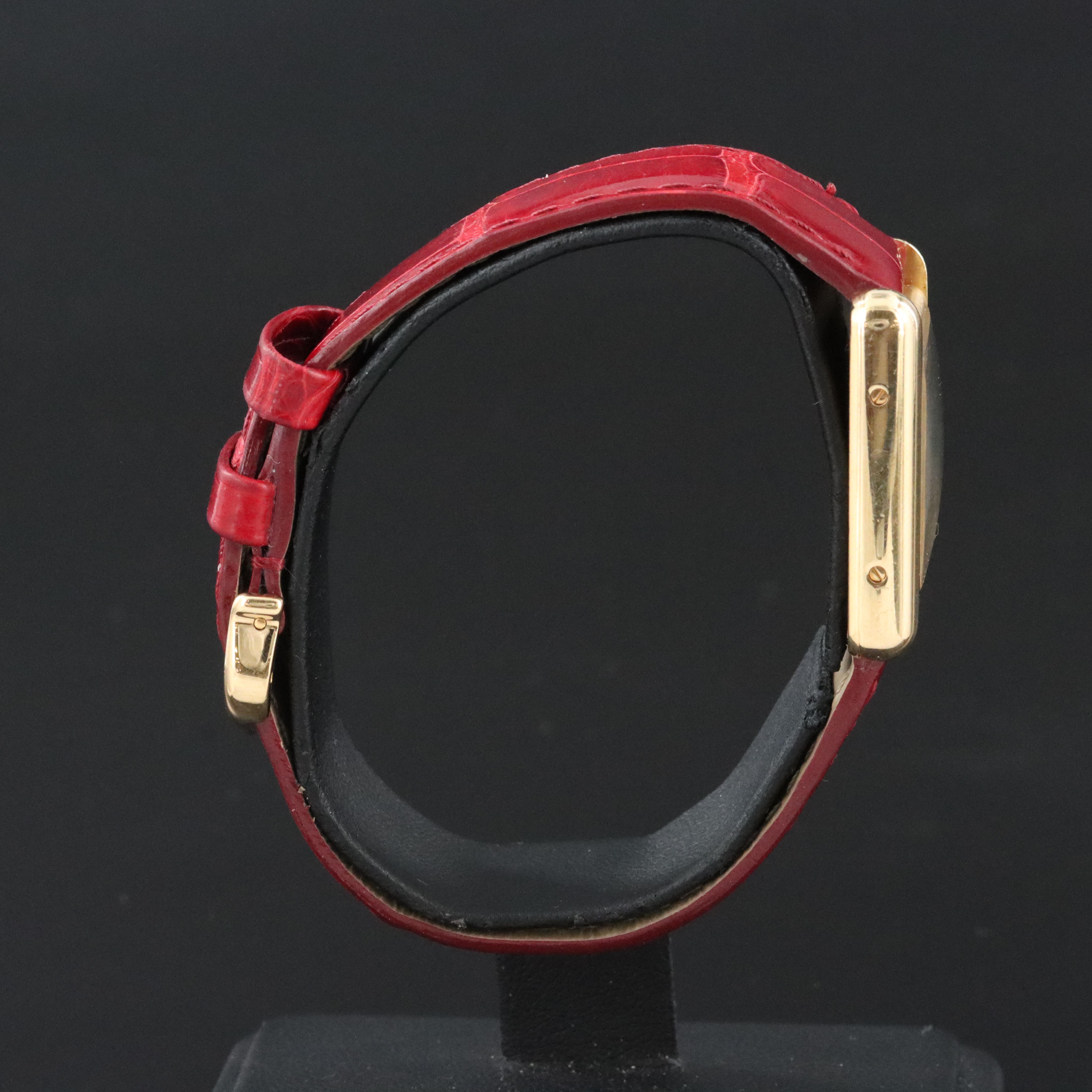 Cartier Tank Louis Cartier 18K Gold Watch