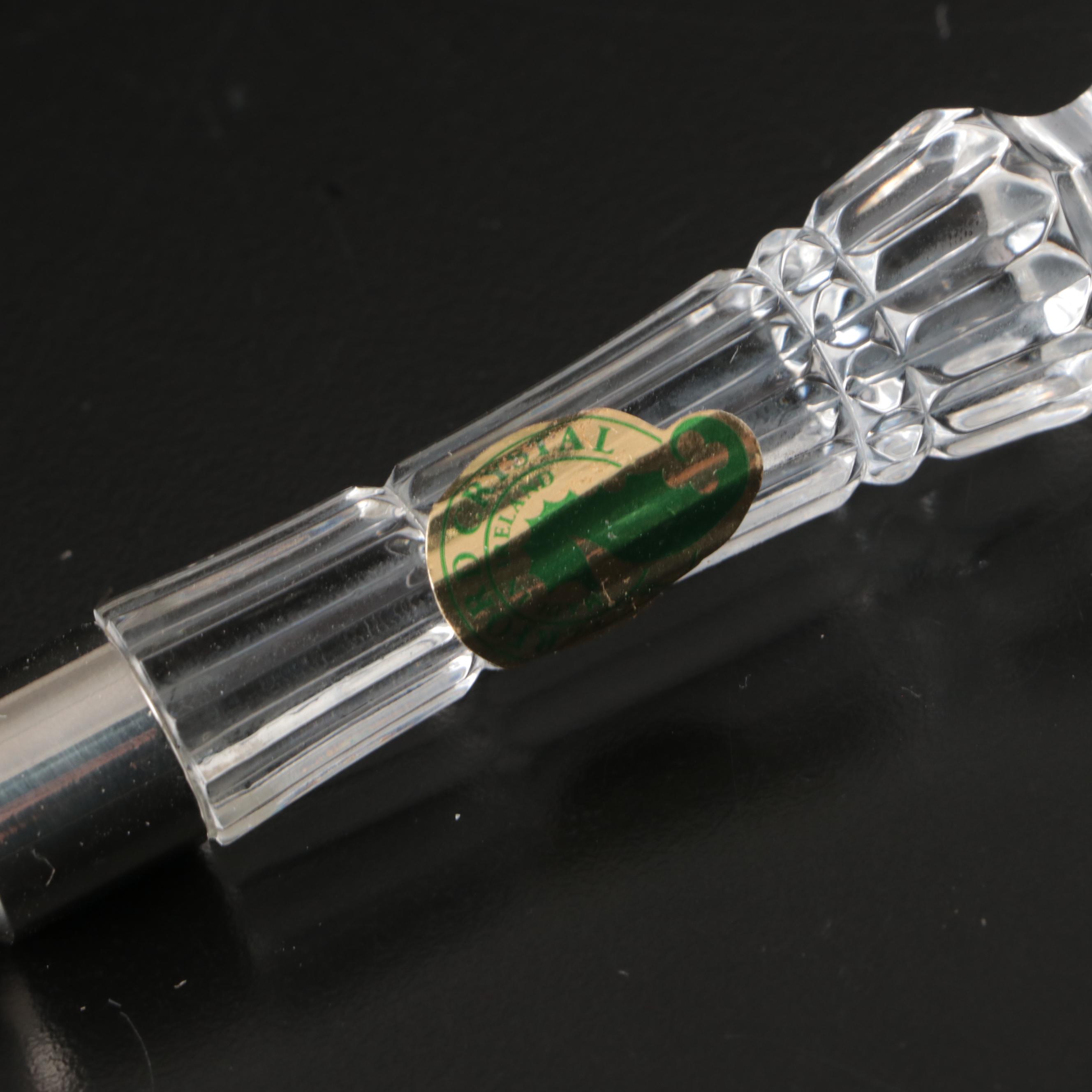 Waterford Crystal and Stainless Steel Razor