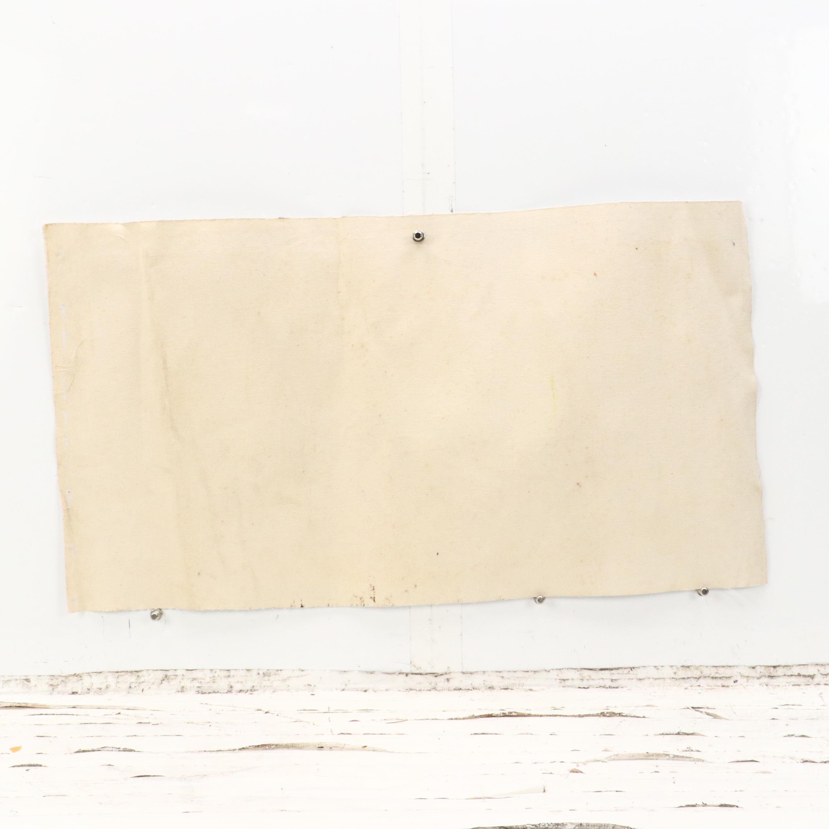 Chinese Lake Scene Oil Painting, Mid-20th Century