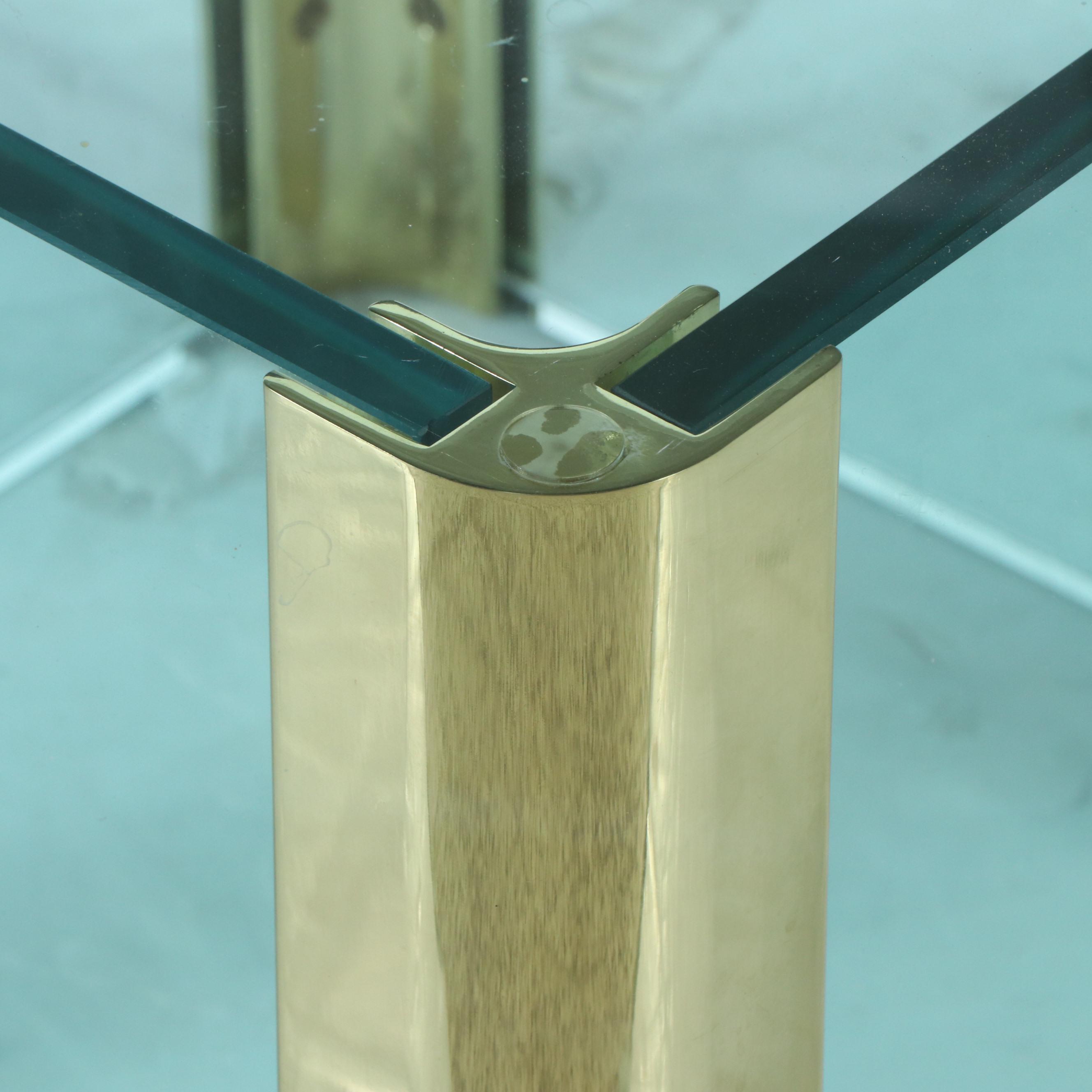 Mid Century Modern Glass Coffee Table