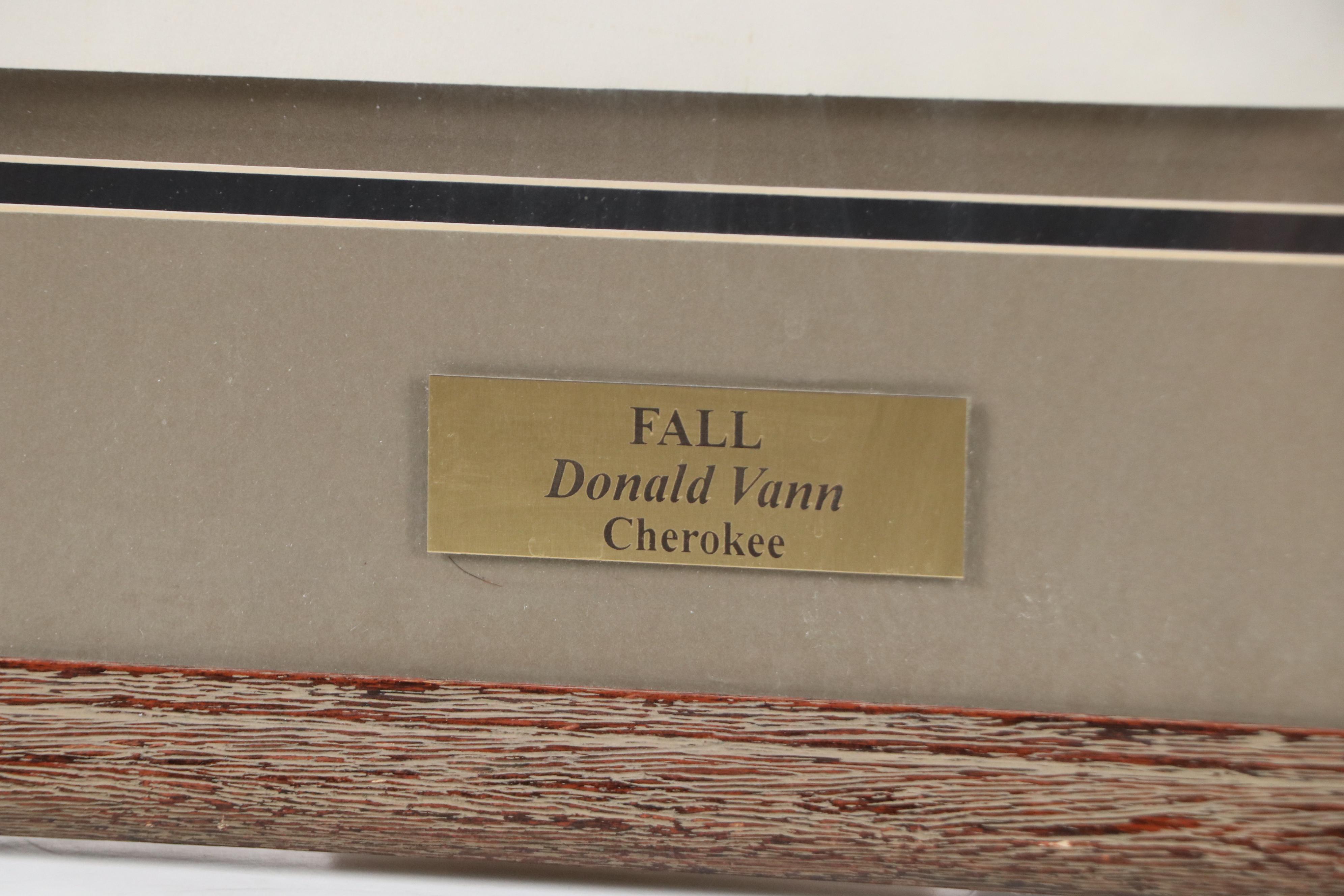 Donald Vann Graphite Drawing of Doe "Fall," 1969