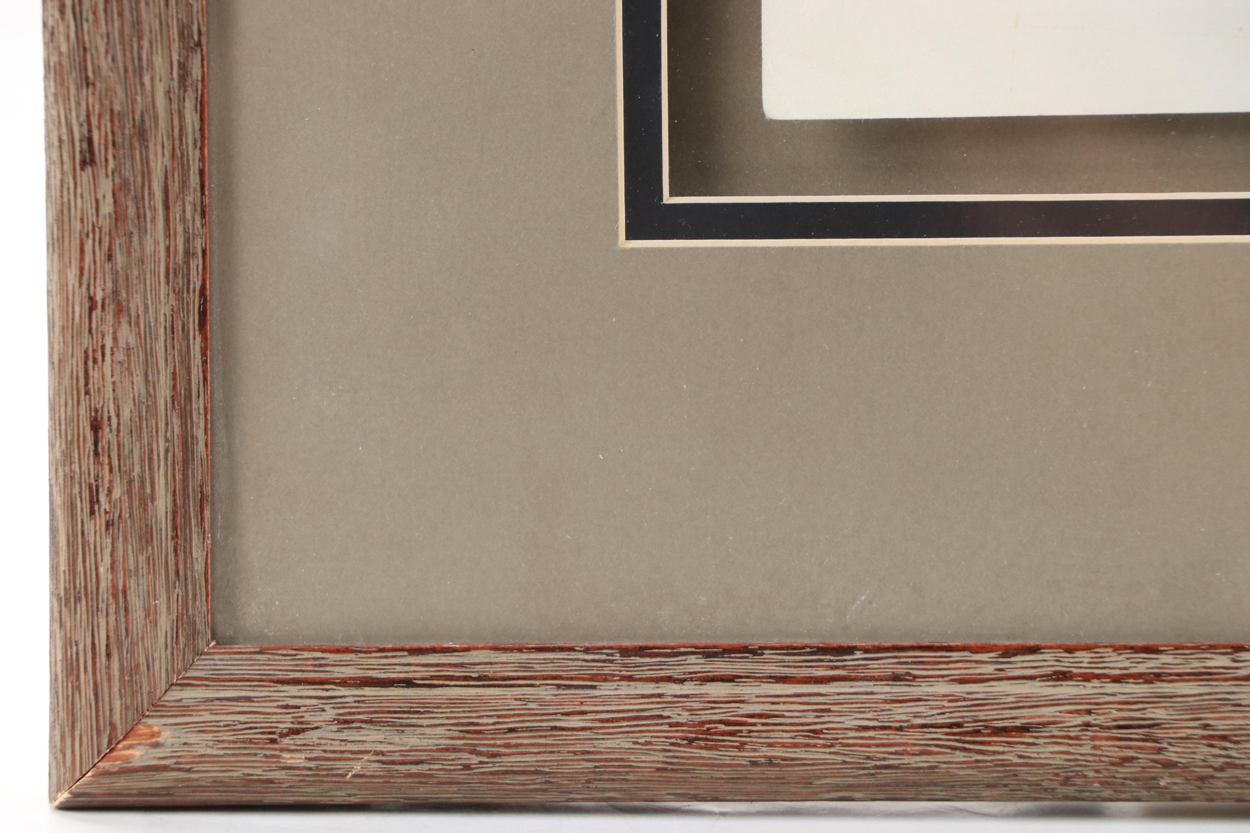 Donald Vann Graphite Drawing of Doe "Fall," 1969