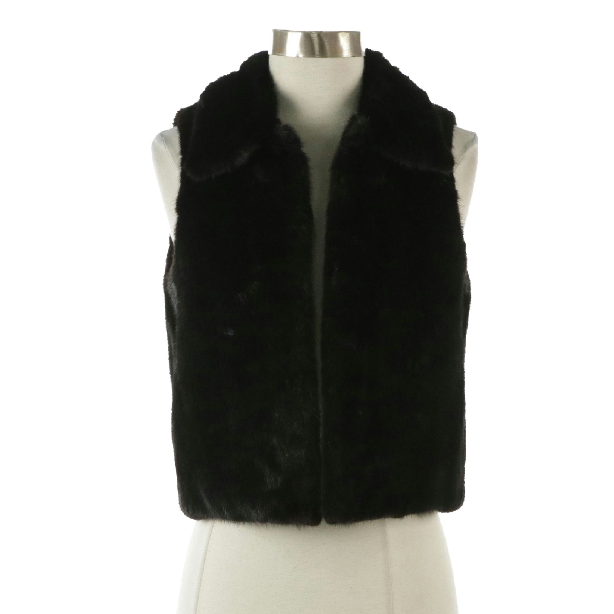 Mink Fur Crop Vest from Uhrik's Furs