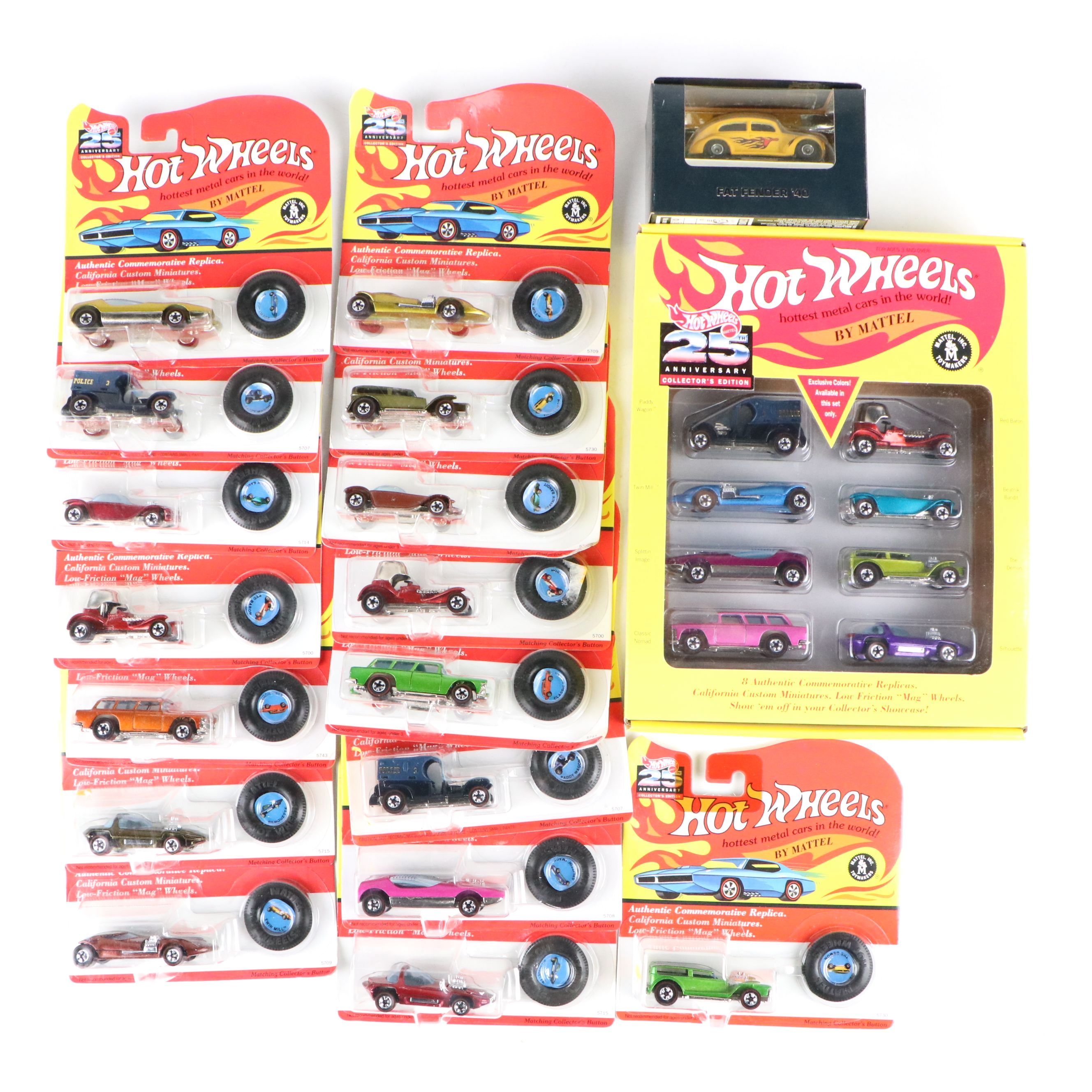 Hot Wheels "Fat Fender '40," "Paddy Wagon" and More Toy Cars, 1992–1993