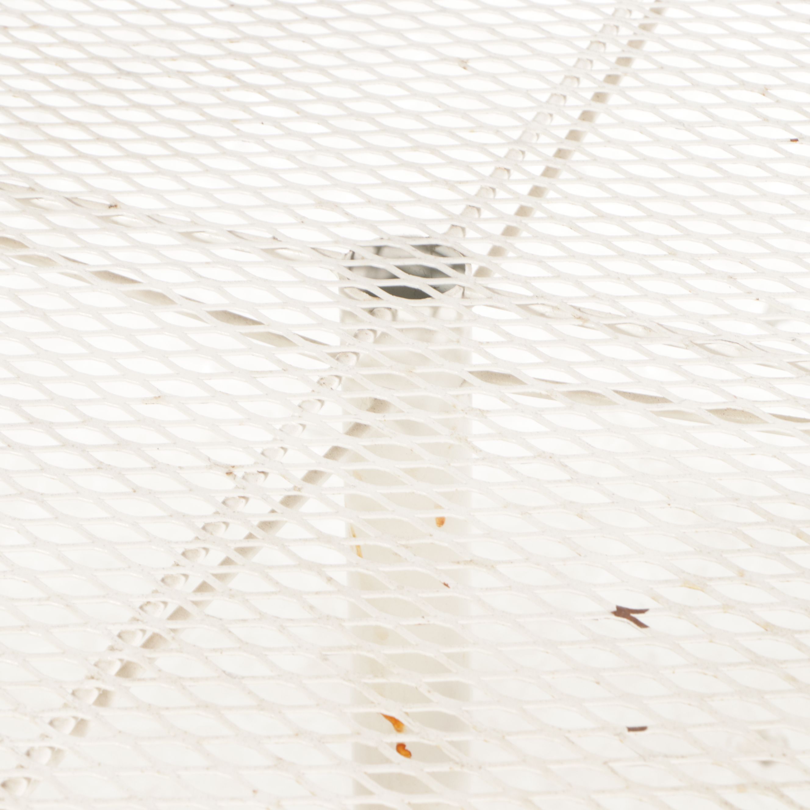 Homecrest White-Painted Wrought Iron Patio Furniture with Cushions