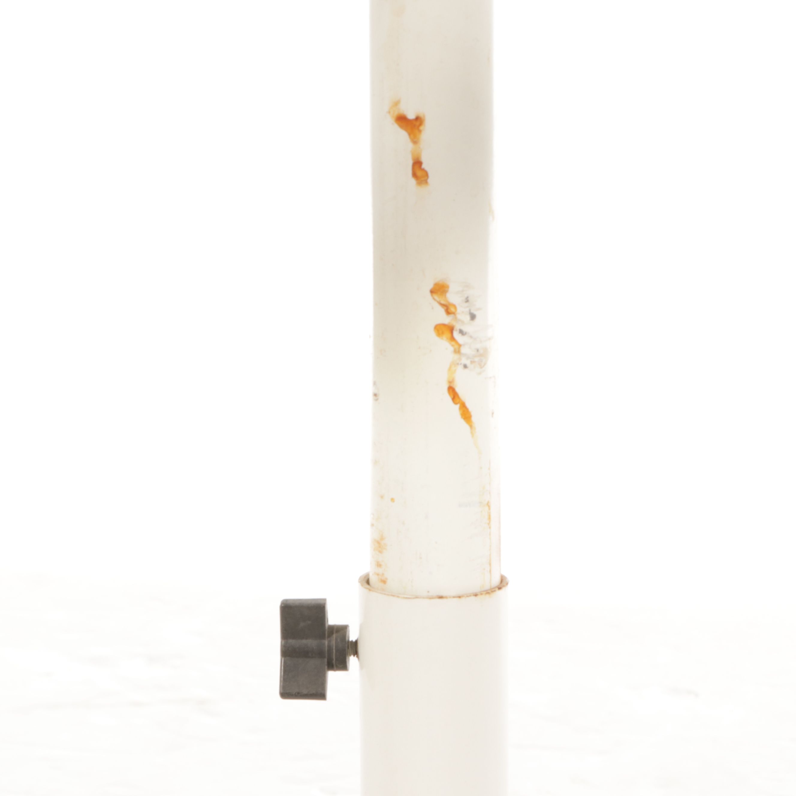 Homecrest White-Painted Wrought Iron Patio Furniture with Cushions