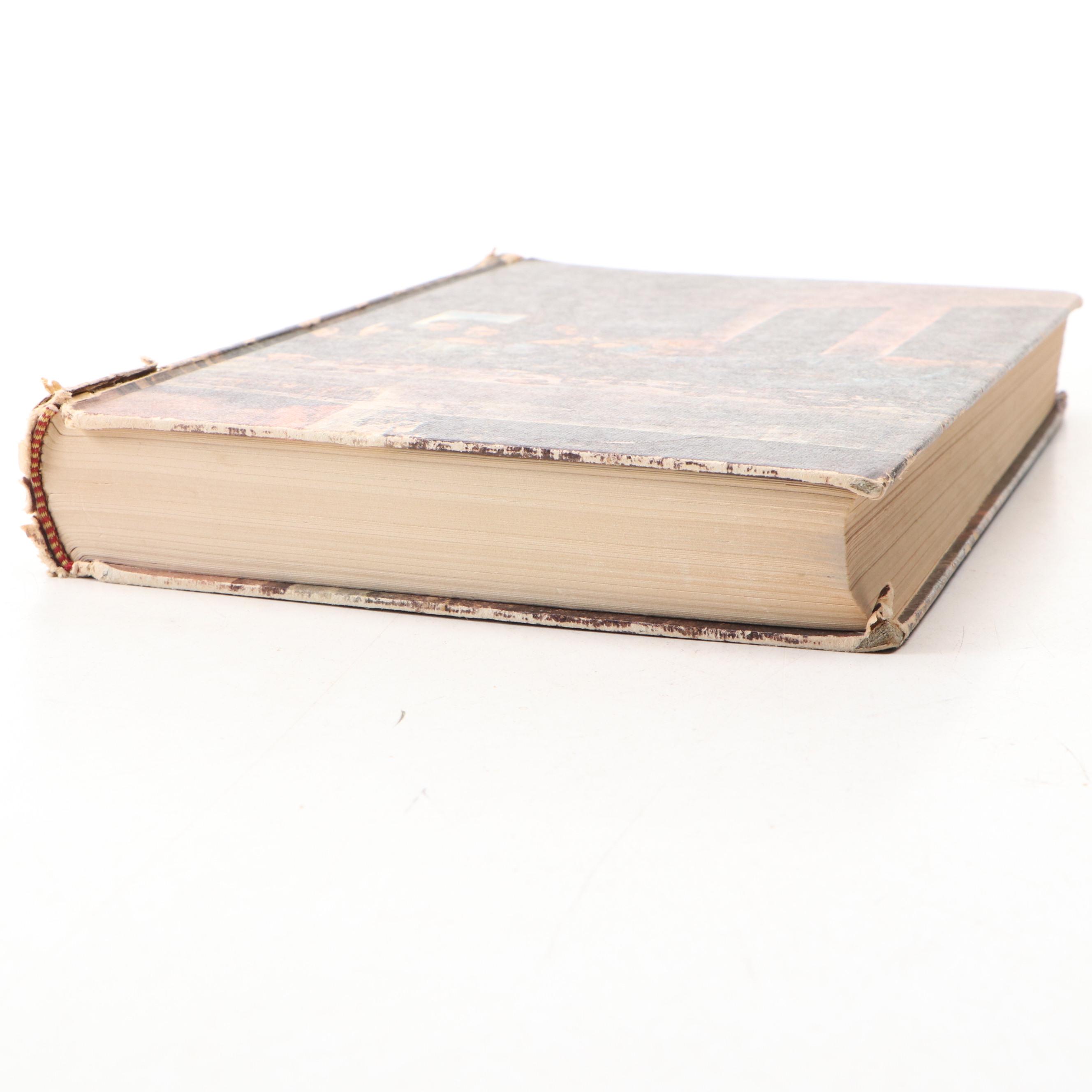 Illustrated "The Romance of Leonardo da Vinci" by Dmitri Merejcovski, 1954