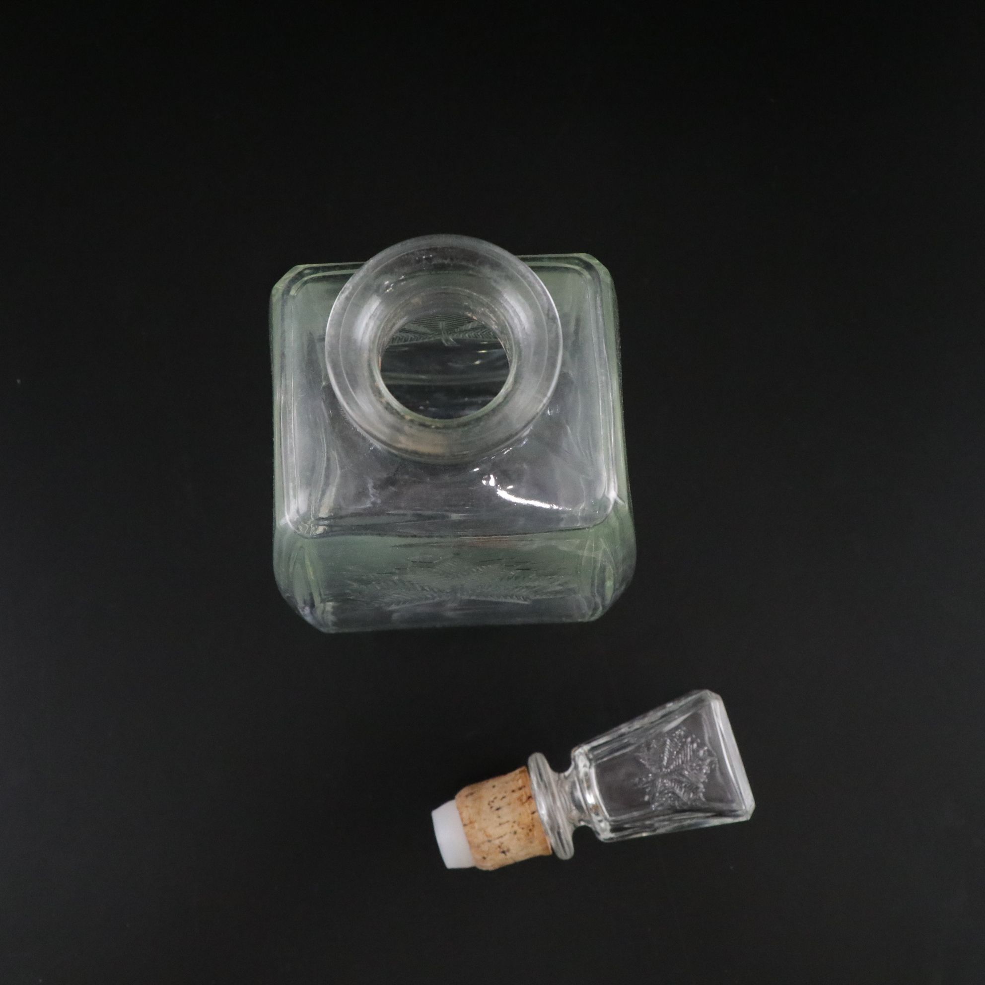 John McNaughton Co. Whiskey Bottle & Other Glassware