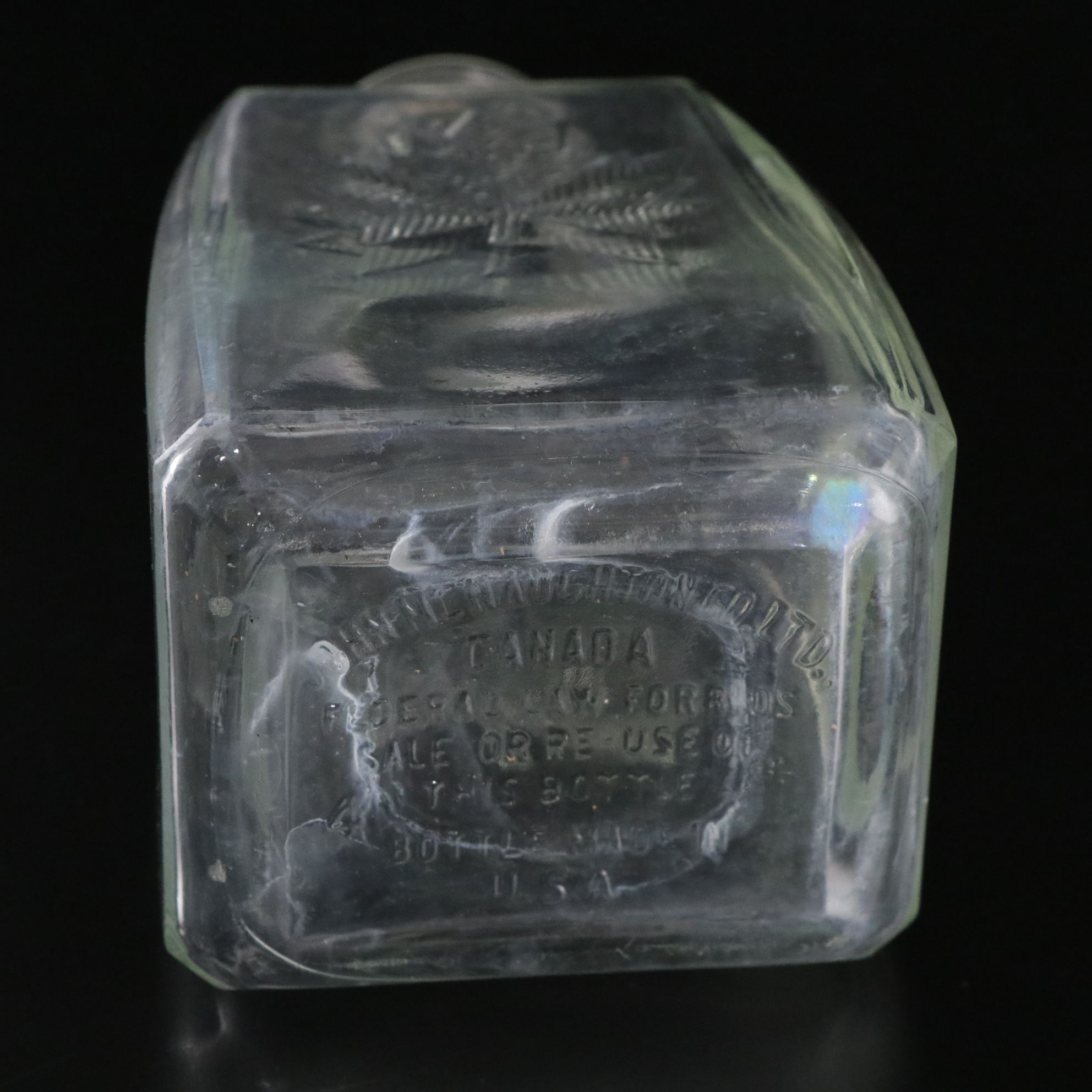 John McNaughton Co. Whiskey Bottle & Other Glassware