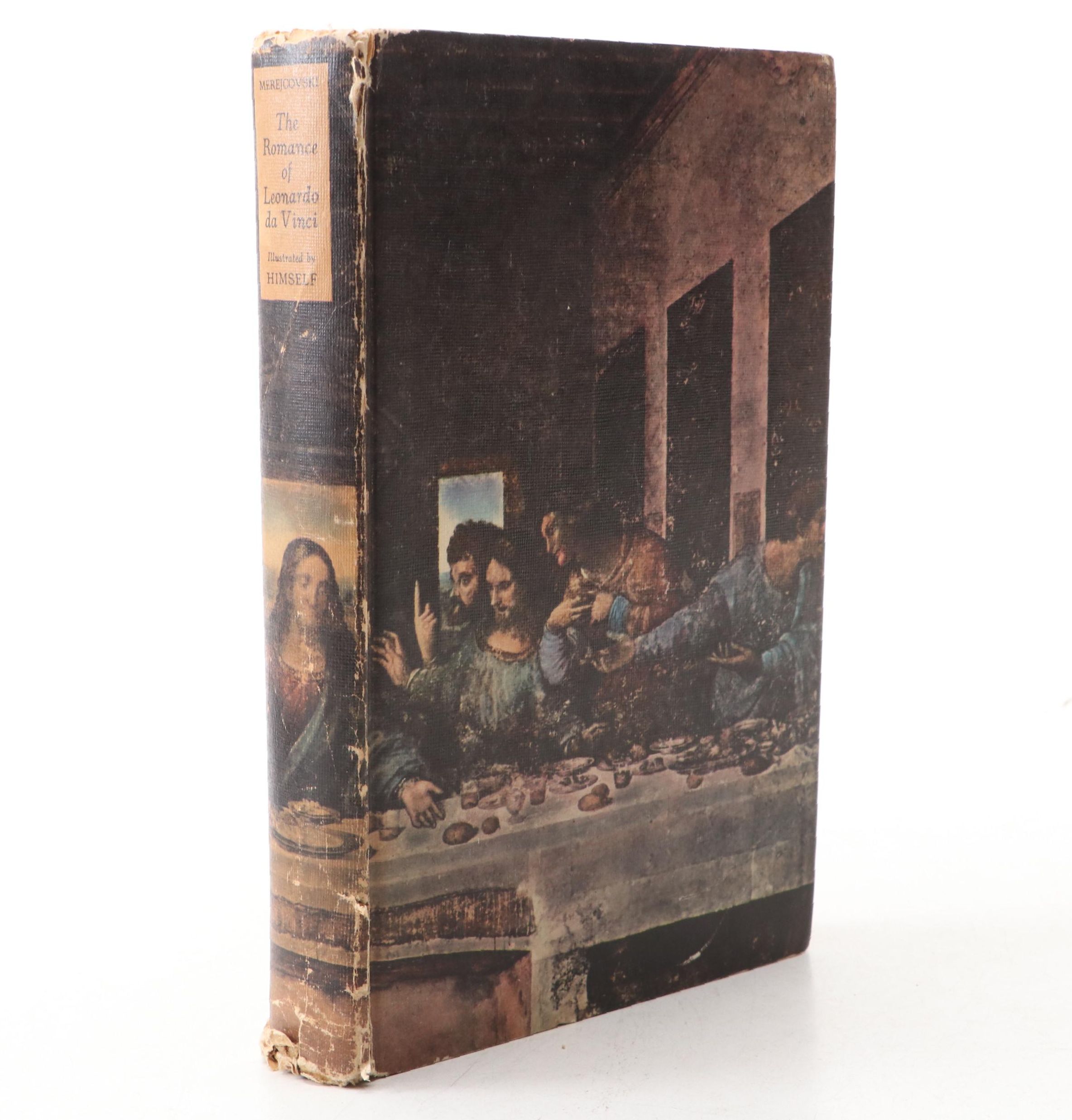 Illustrated "The Romance of Leonardo da Vinci" by Dmitri Merejcovski, 1954