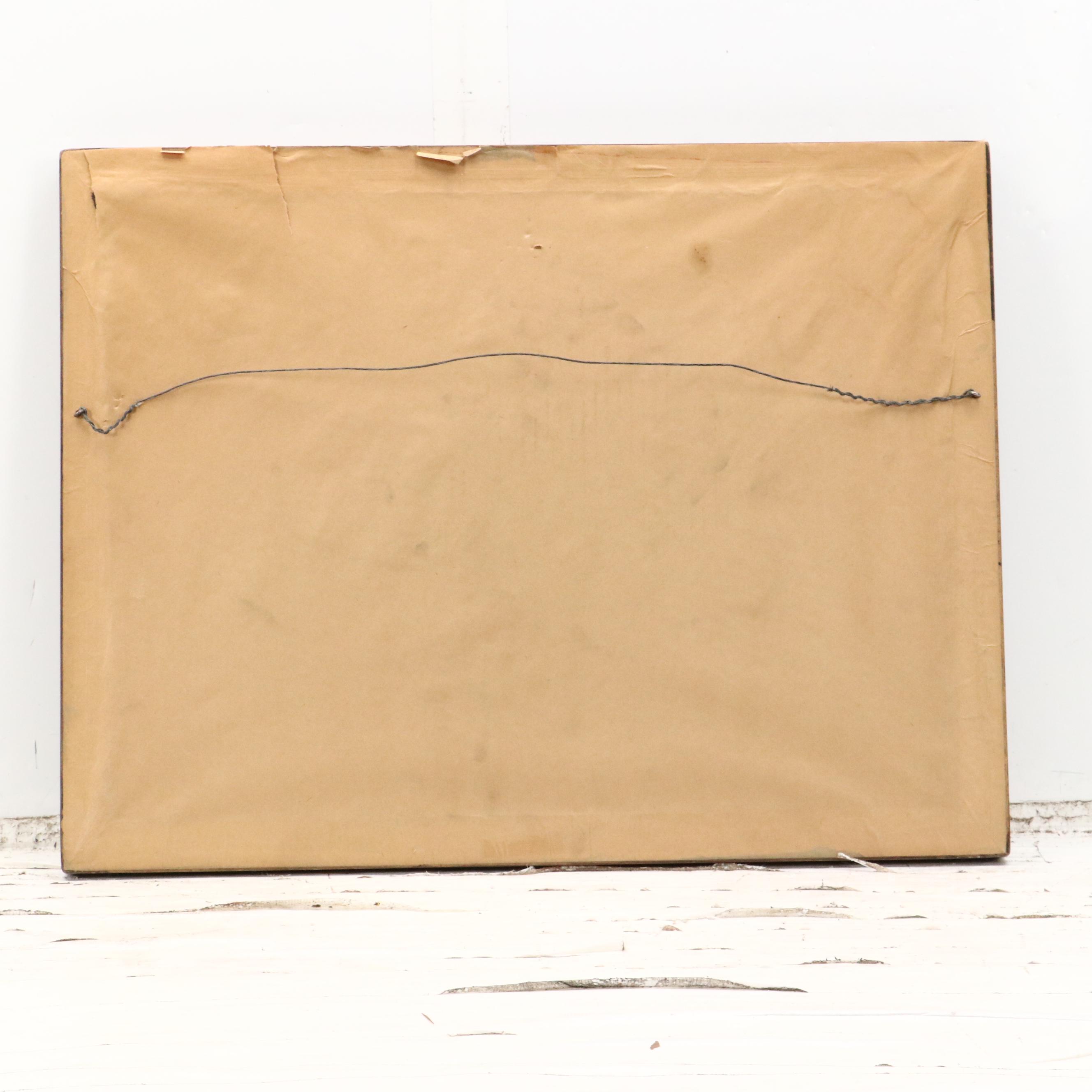 Kuna Mola Folk Art Textile of Angels, Late 20th or 21st Century