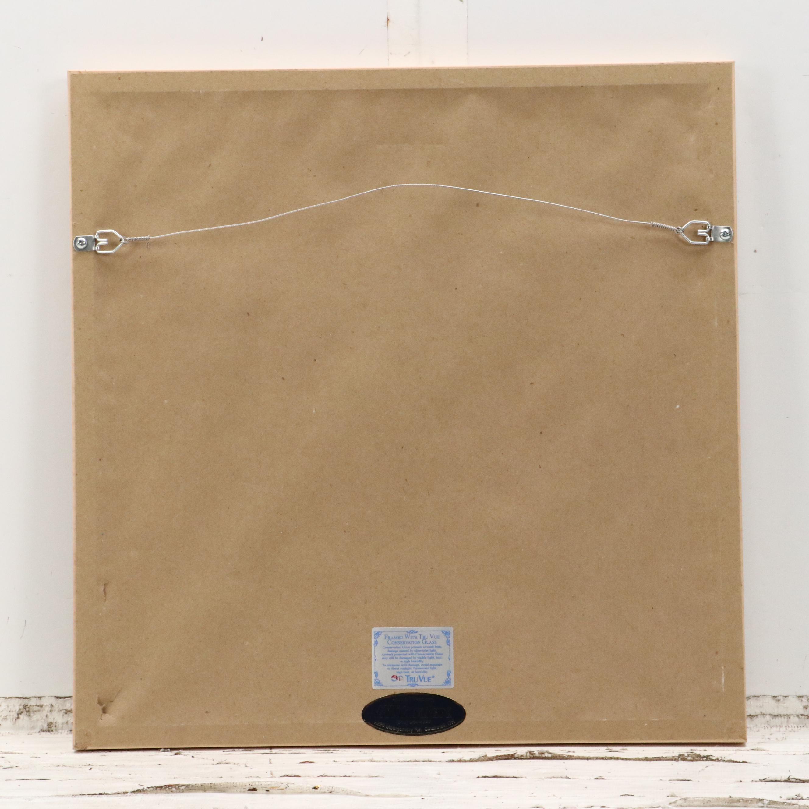 Impressionistic Pond Scene Giclée, Early 21st Century