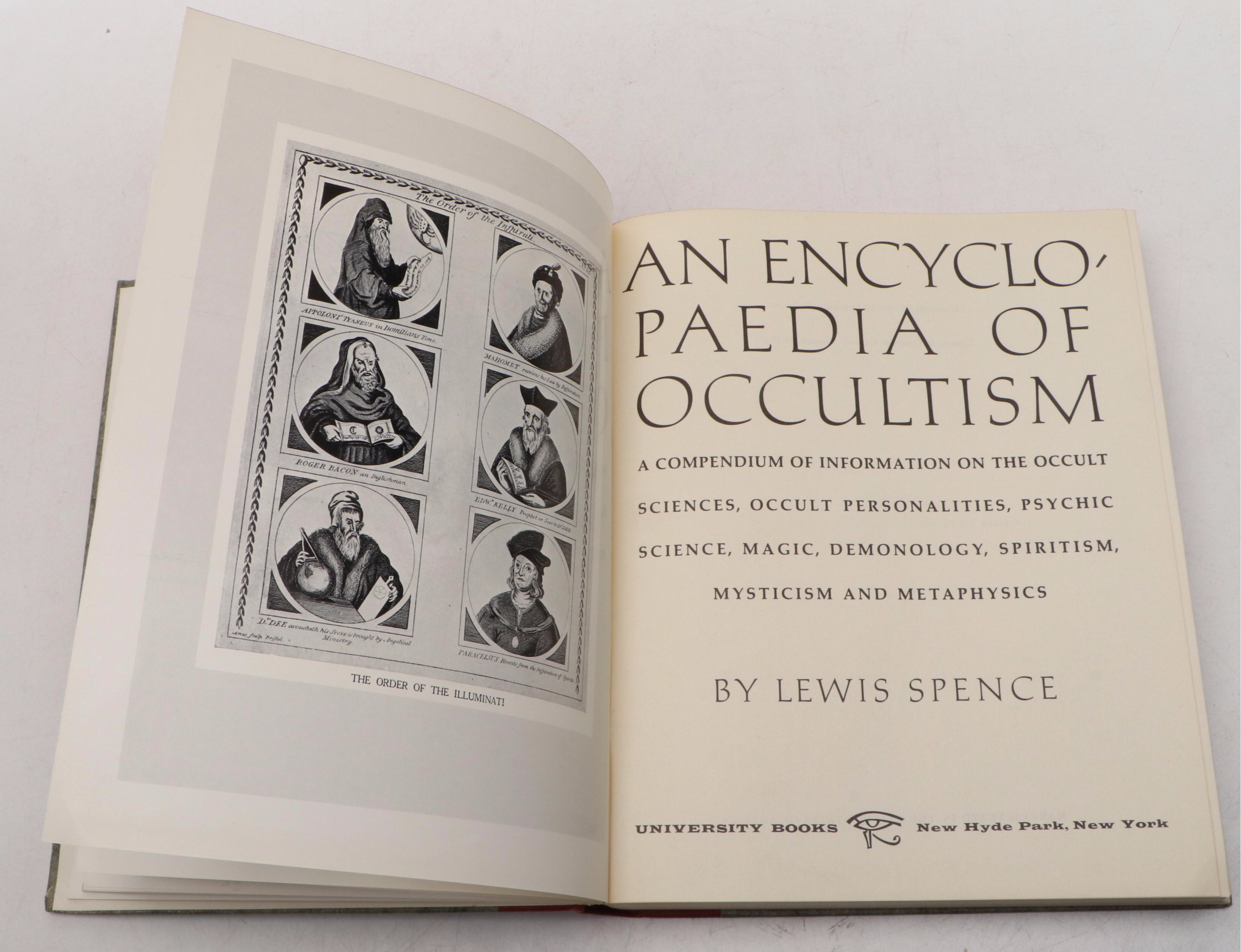 Illustrated "An Encyclopaedia of Occultism" by Lewis Spence, 1960