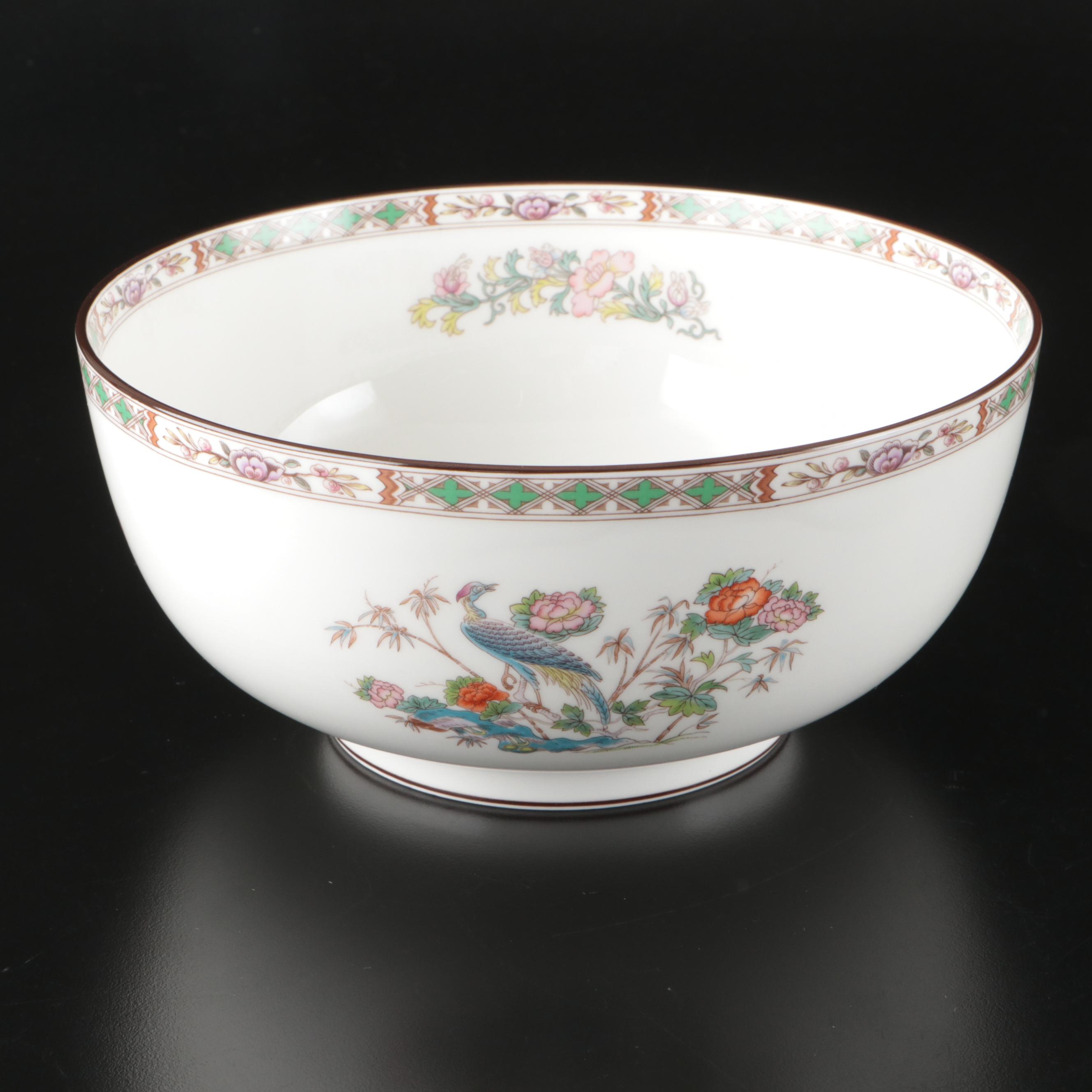 Wedgwood "Kutani Crane" Bone China Salad Serving Bowl