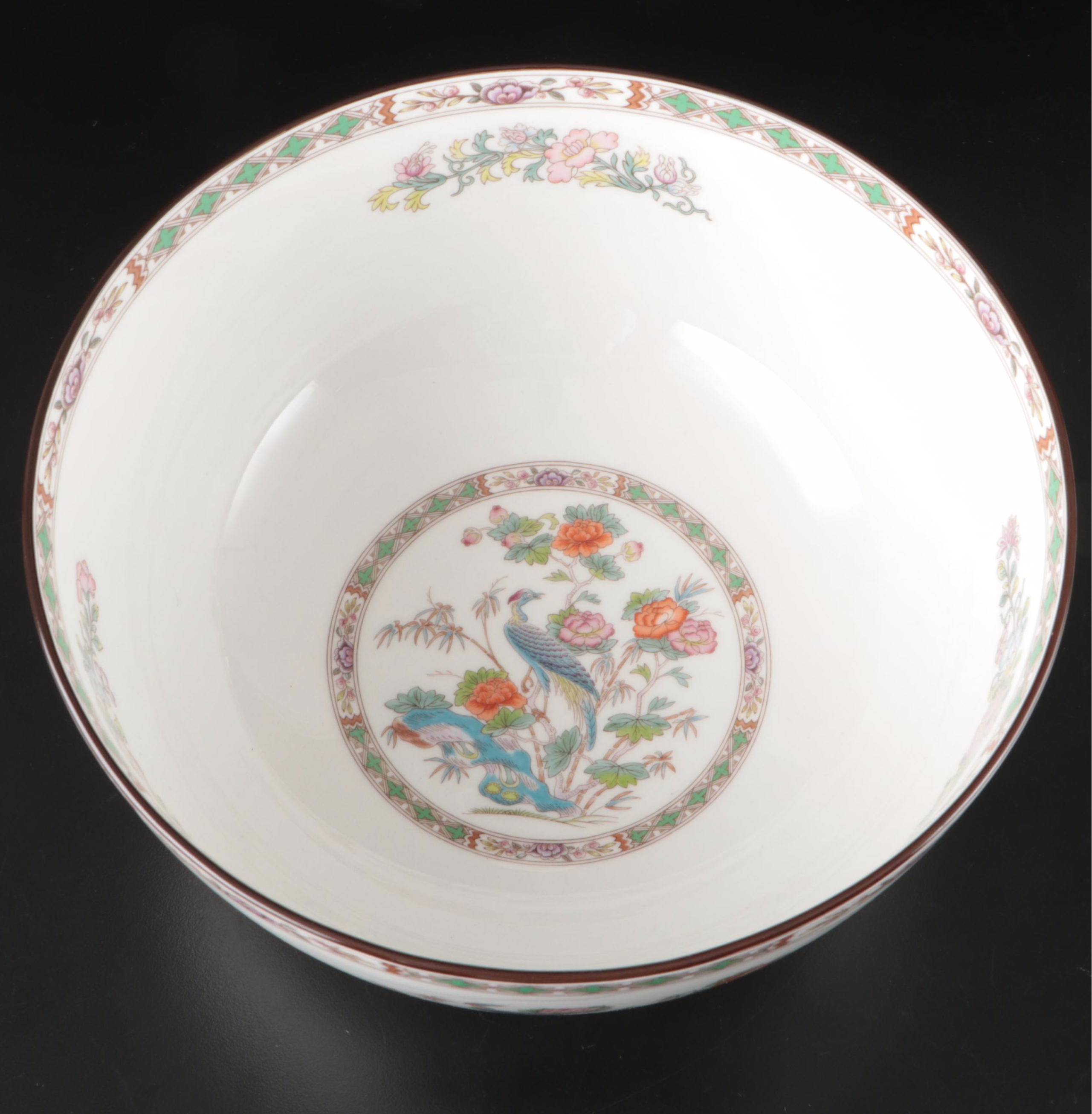 Wedgwood "Kutani Crane" Bone China Salad Serving Bowl