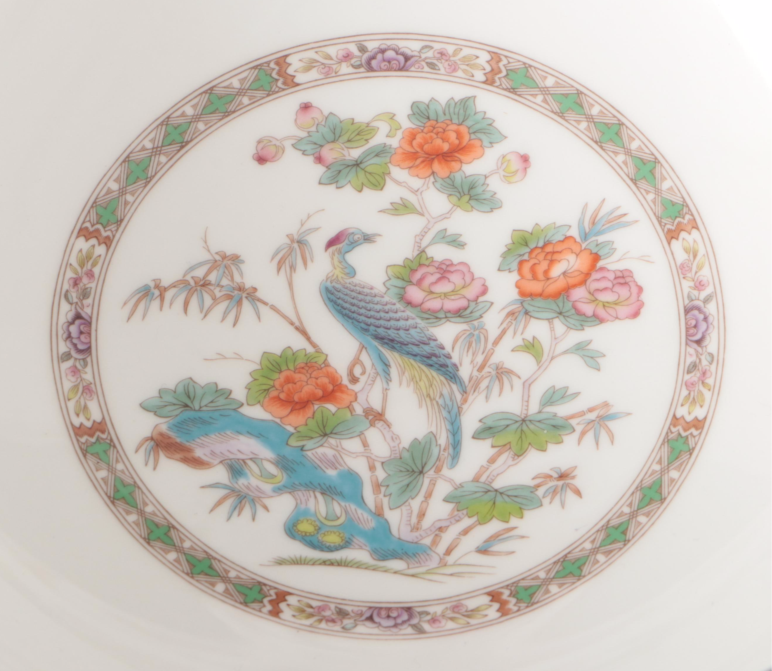 Wedgwood "Kutani Crane" Bone China Salad Serving Bowl