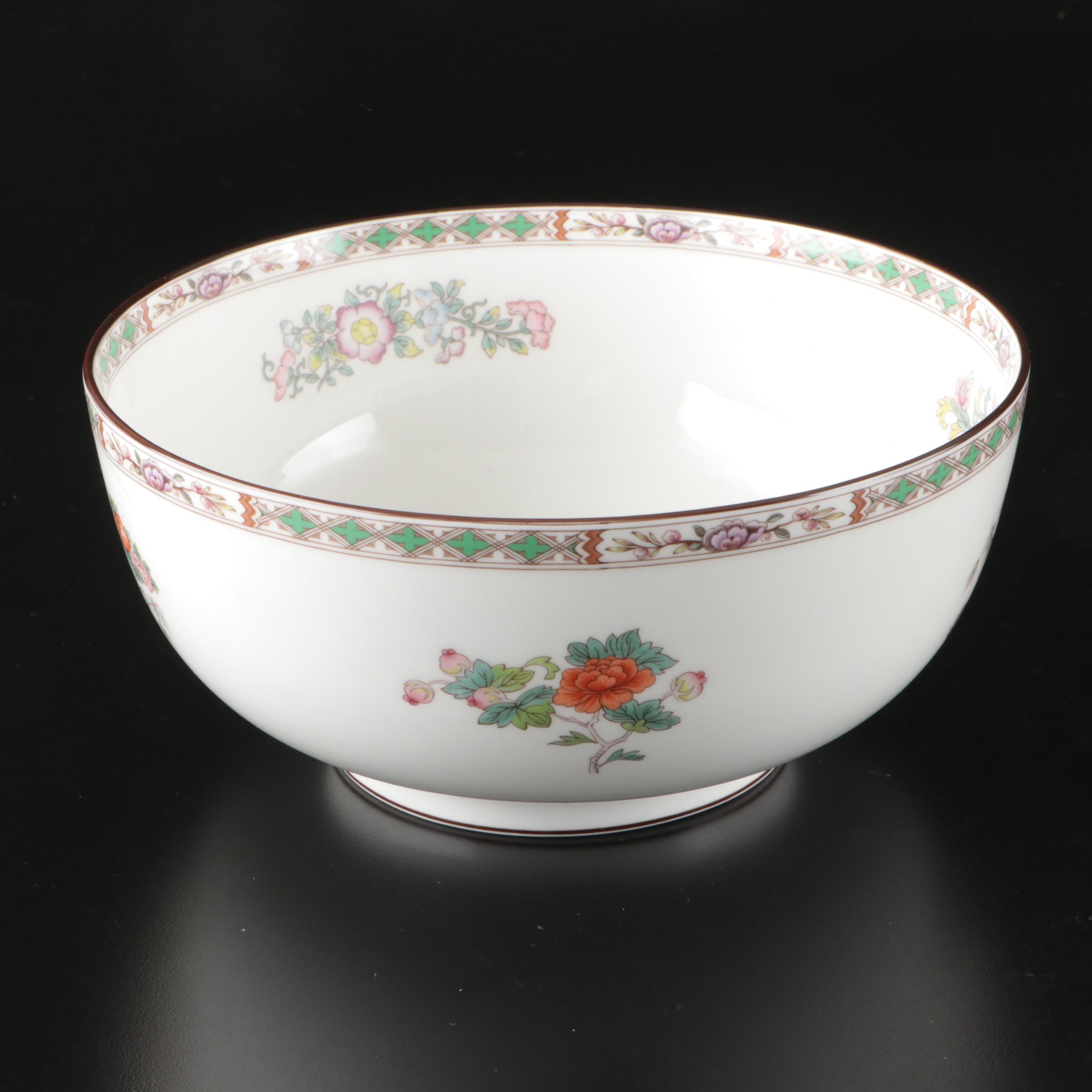 Wedgwood "Kutani Crane" Bone China Salad Serving Bowl