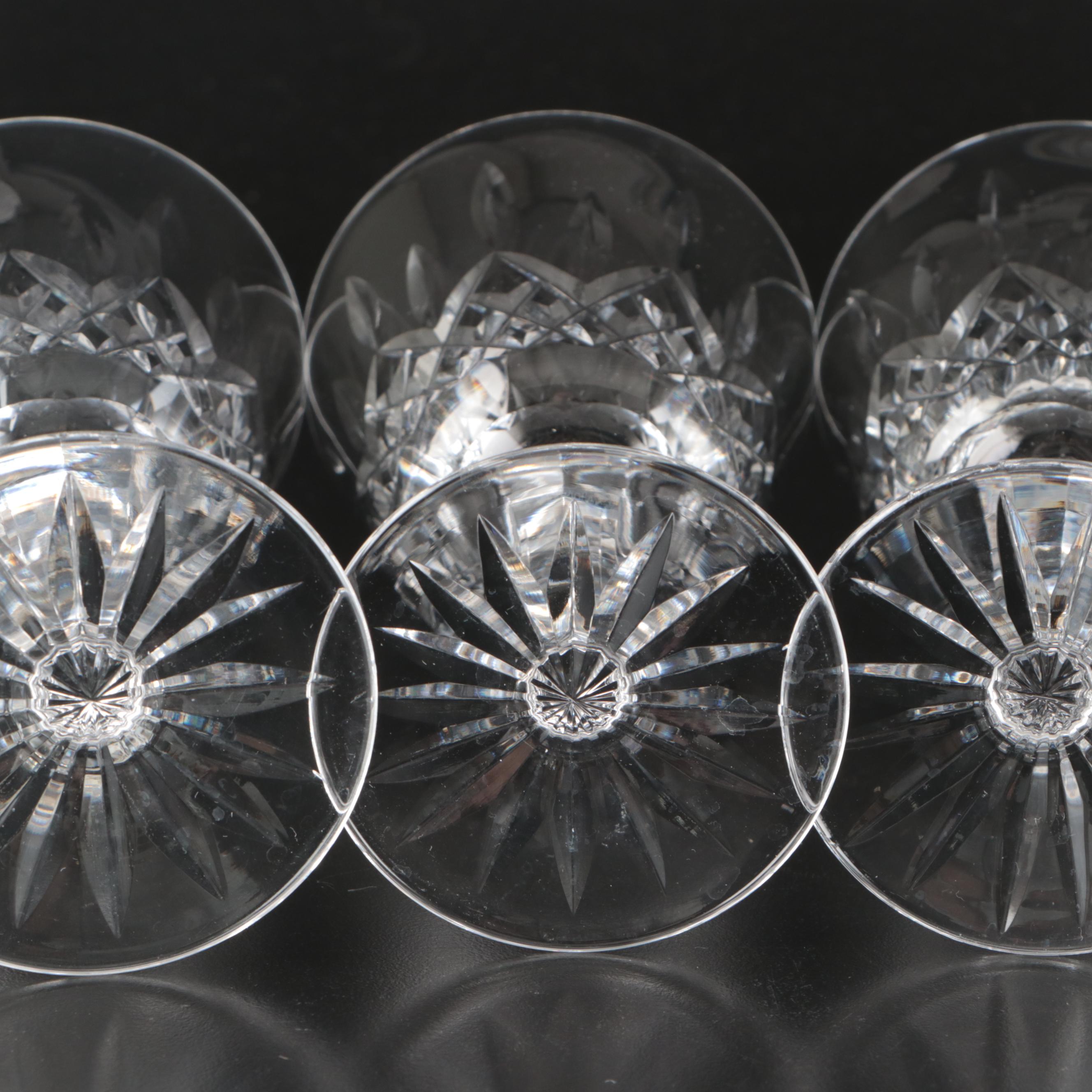 Waterford "Lismore" Crystal Claret Glasses