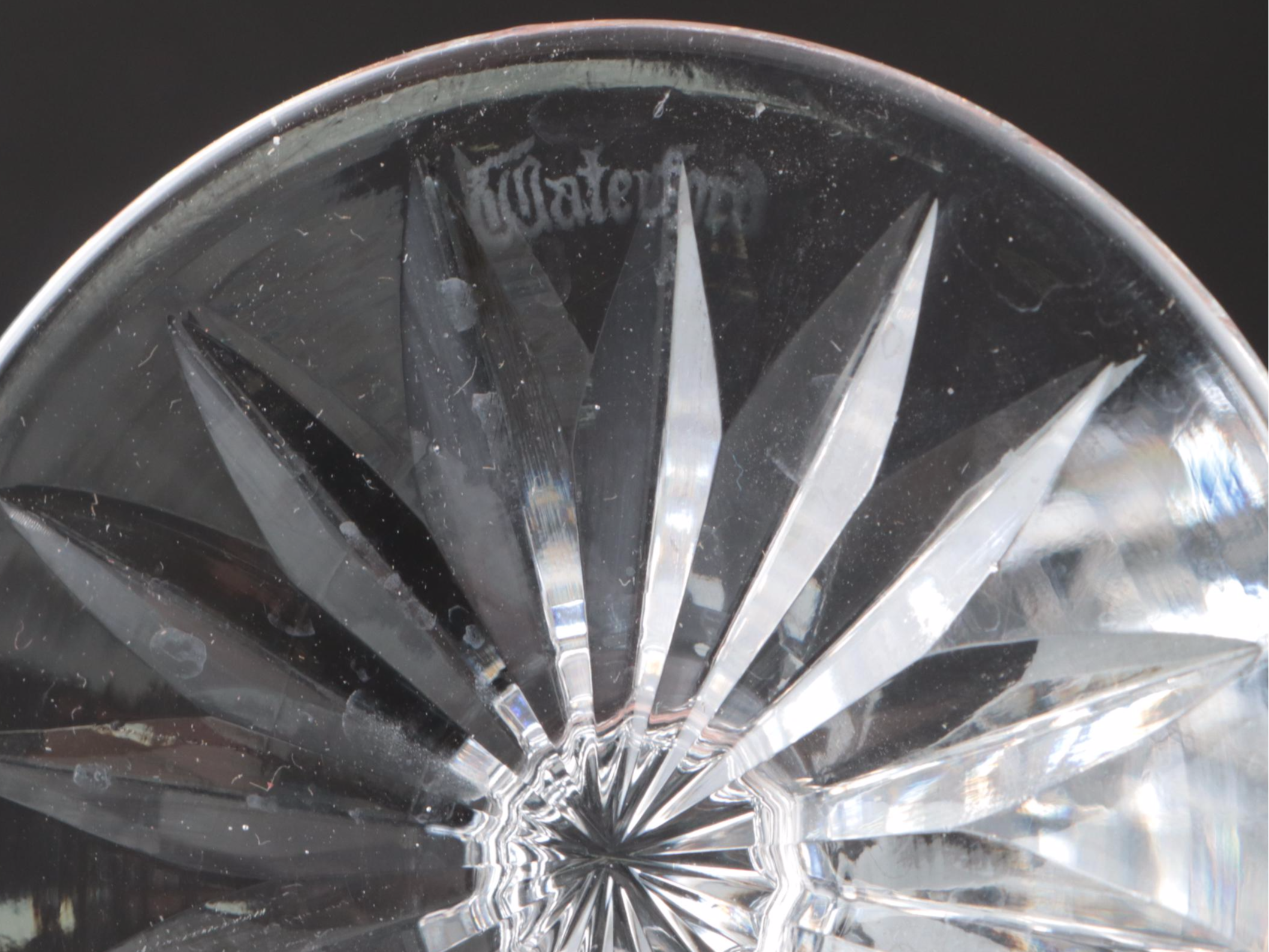 Waterford "Lismore" Crystal Claret Glasses