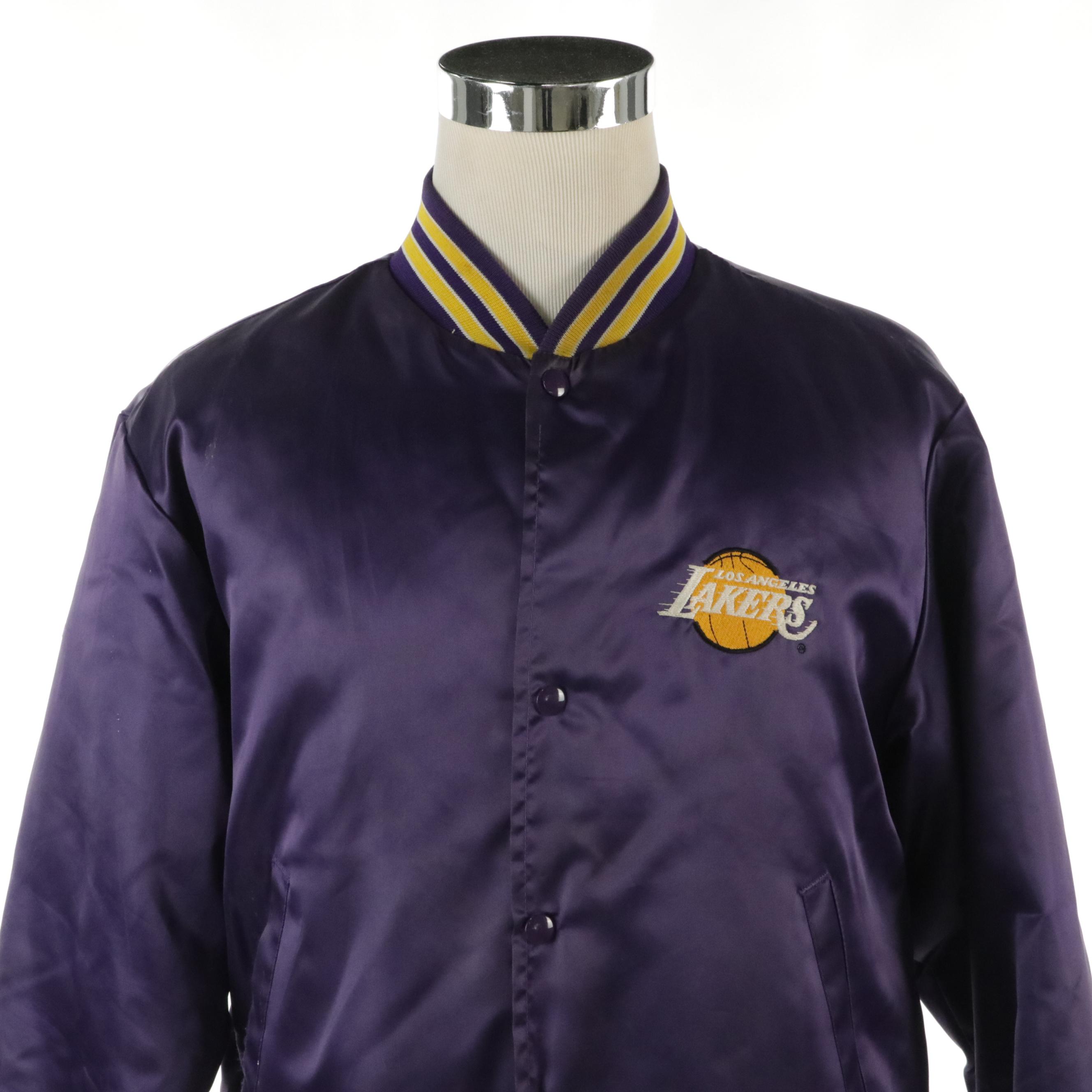 Men's Swingster NBA Los Angeles Lakers Satin Jacket