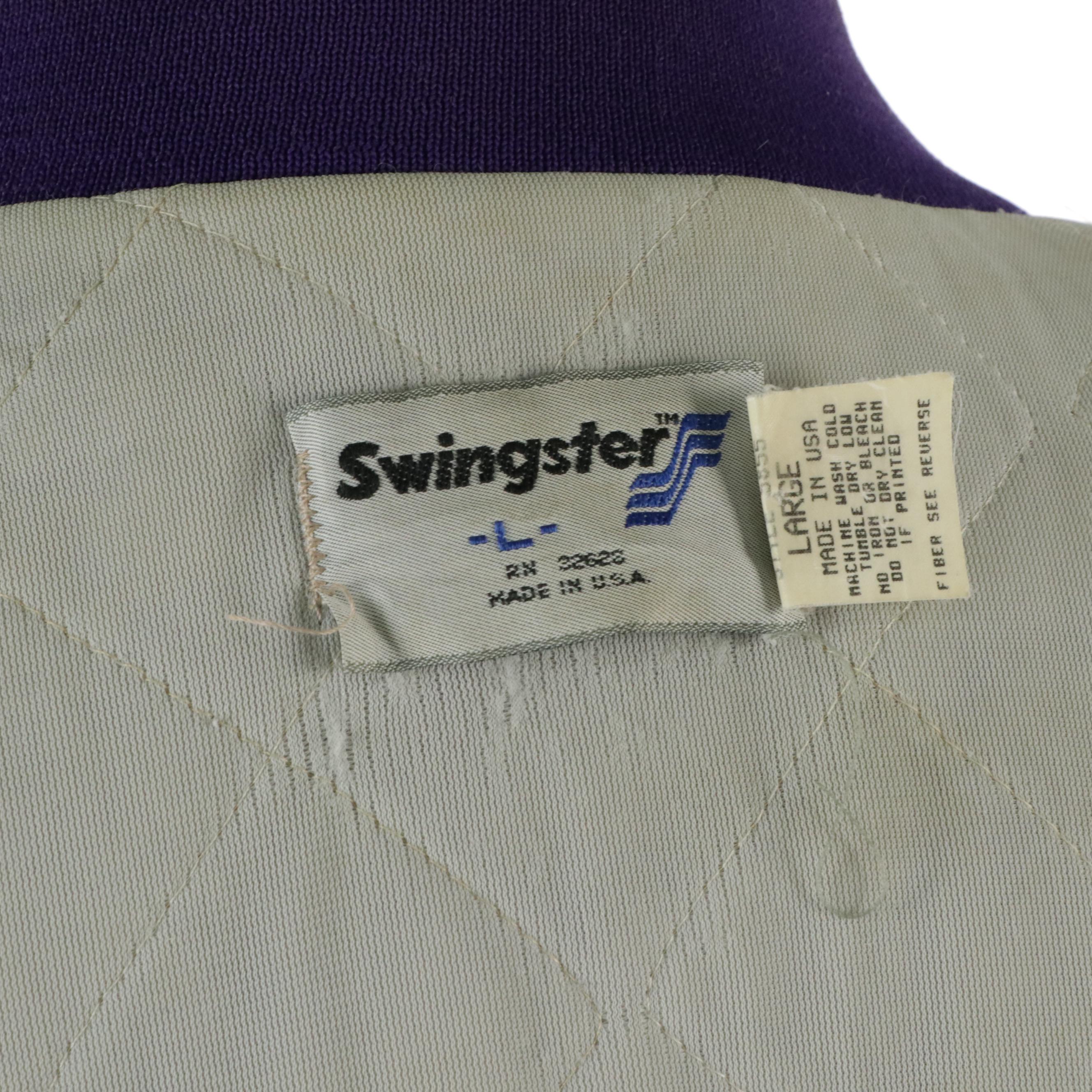 Men's Swingster NBA Los Angeles Lakers Satin Jacket