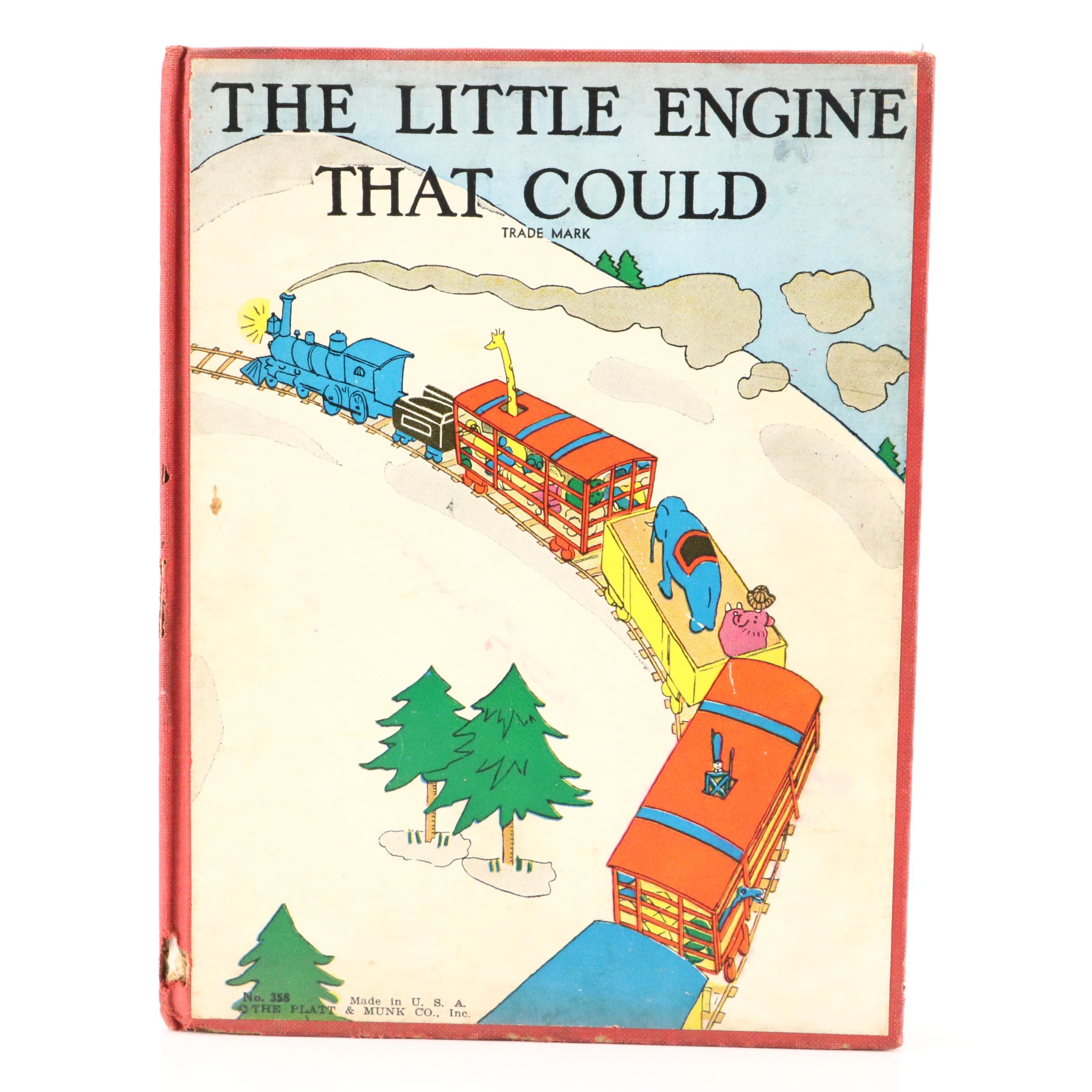First State “The Little Engine That Could” by Watty Piper with Dust Jacket, 1930