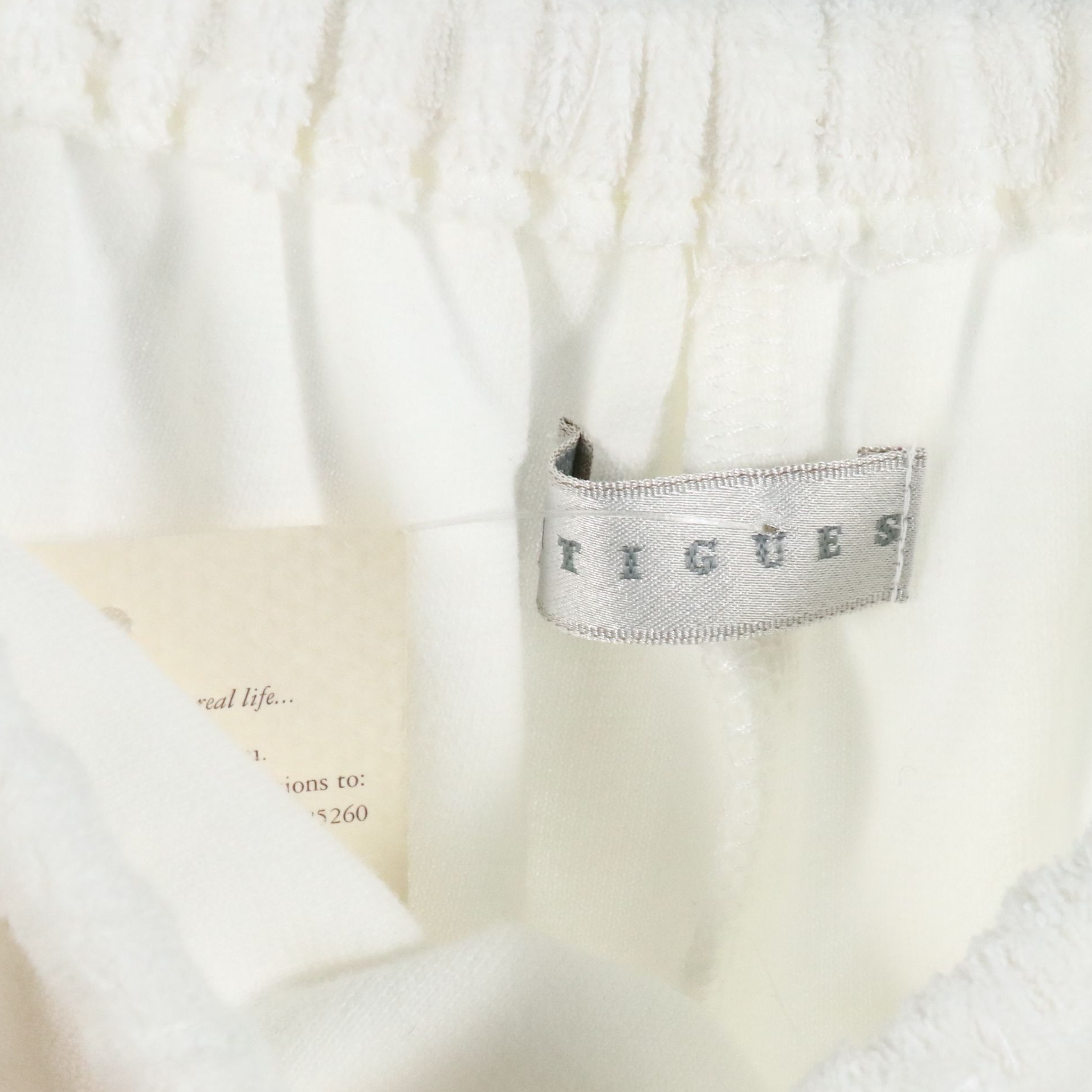 Fitigues White Terry Cloth Capris and Joan Vass Lounge Pants, With Tags