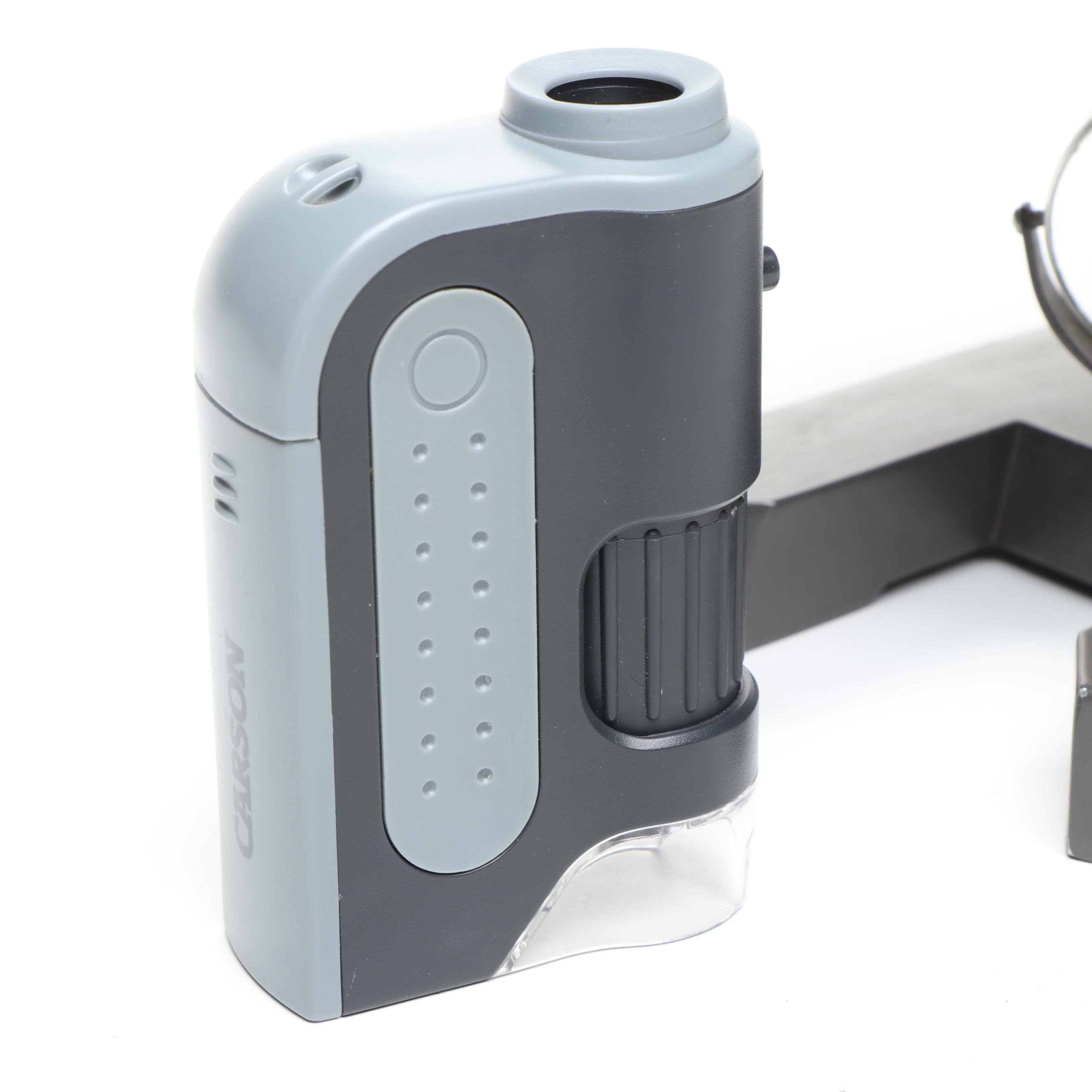 Swift Instruments International Microscope with Carson Pocket Microscope