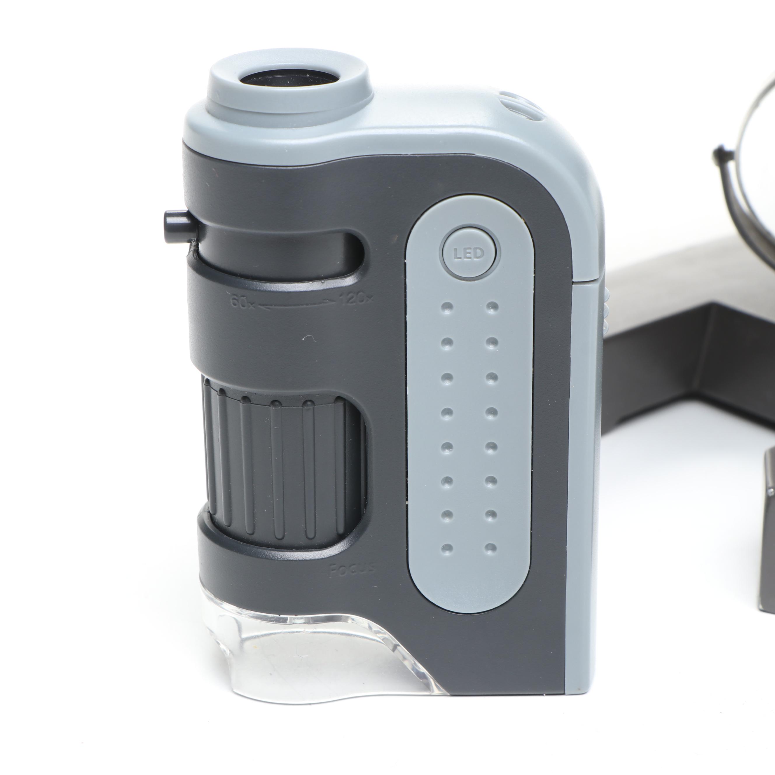 Swift Instruments International Microscope with Carson Pocket Microscope