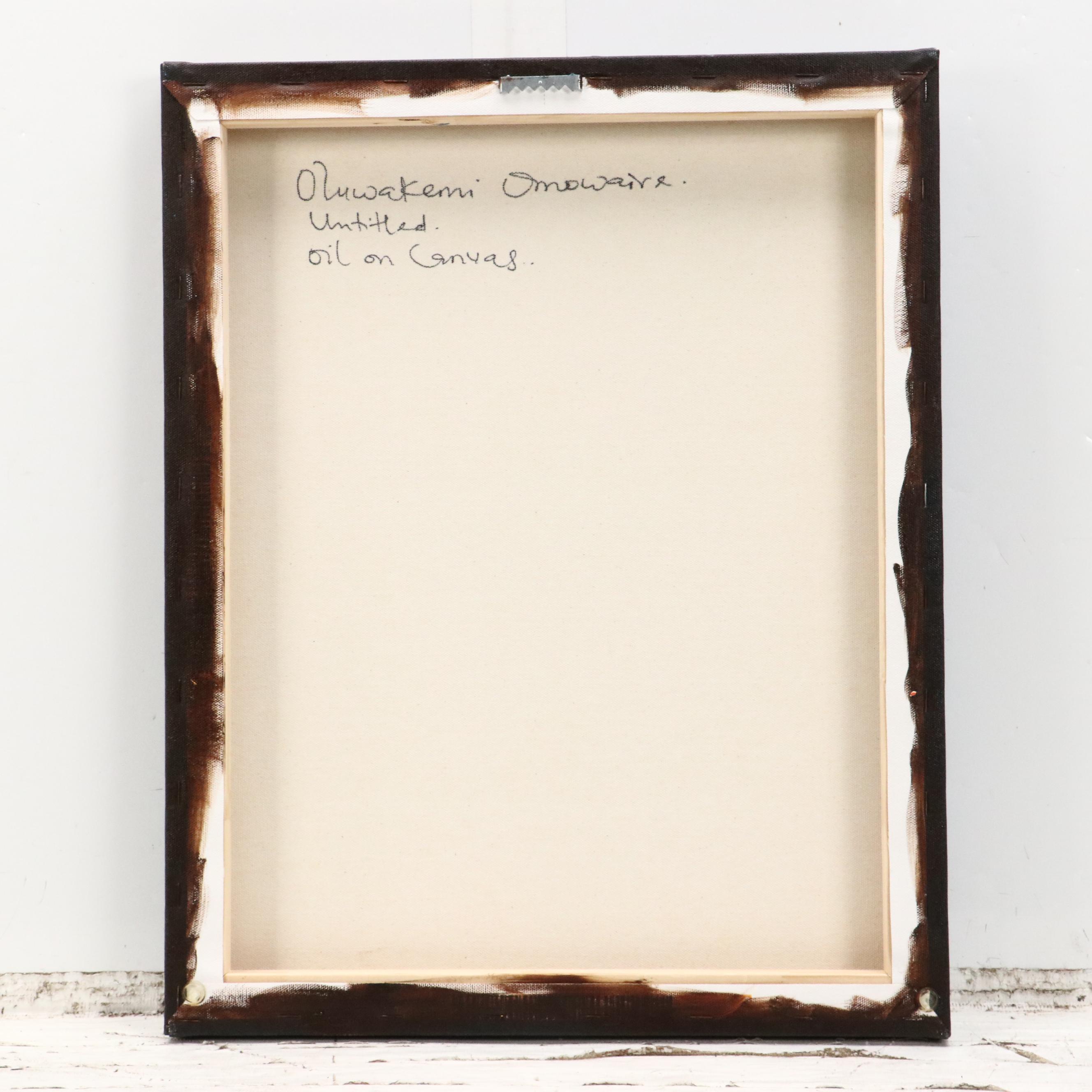 Oluwakemi Omowaire Oil Portrait "Untitled.," 21st Century