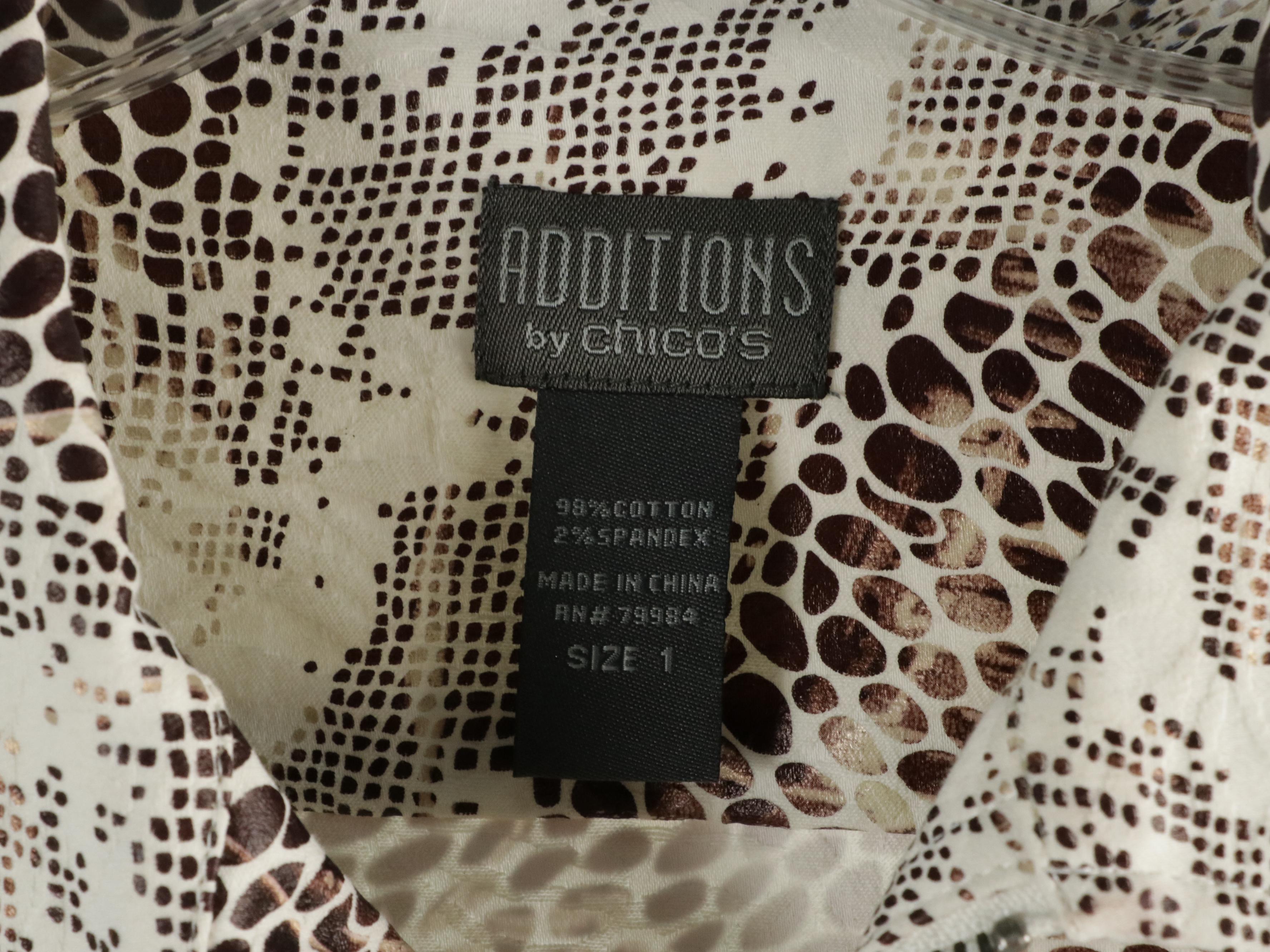 Mary Lucille Satin Pants, Magaschoni Cashmere Zip Sweater, Chico's Jackets, More